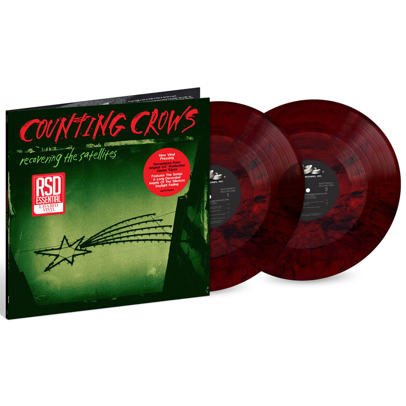 Geffen Counting Crows - Recovering The Satellites (2LP) [Lava Red]