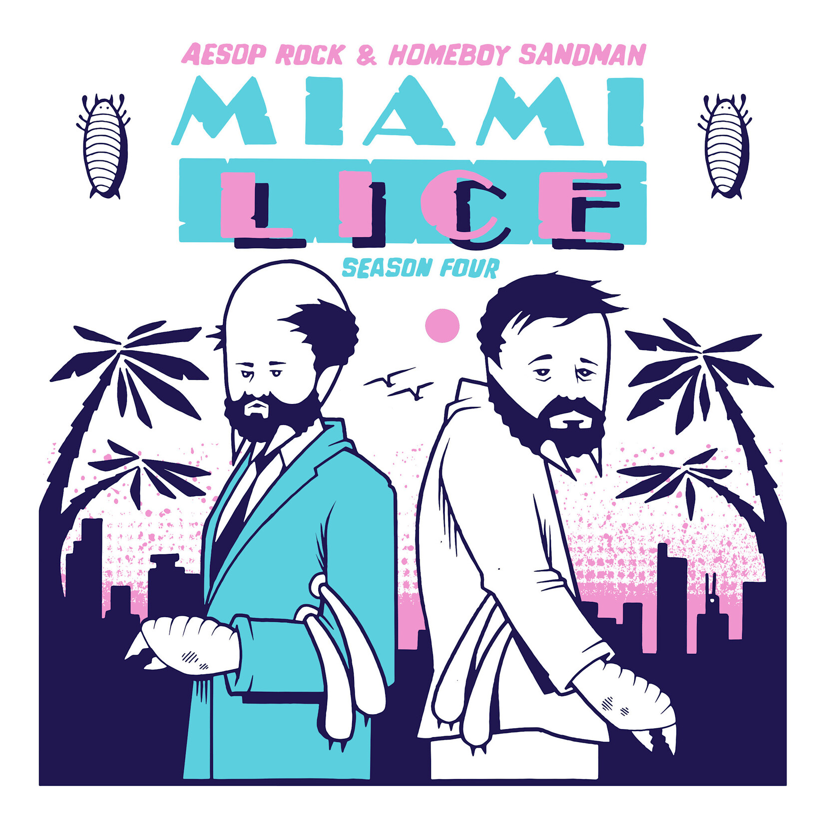 Rhymesayers Entertainment Aesop Rock & Homeboy Sandman - Miami Lice: Season Four (12")
