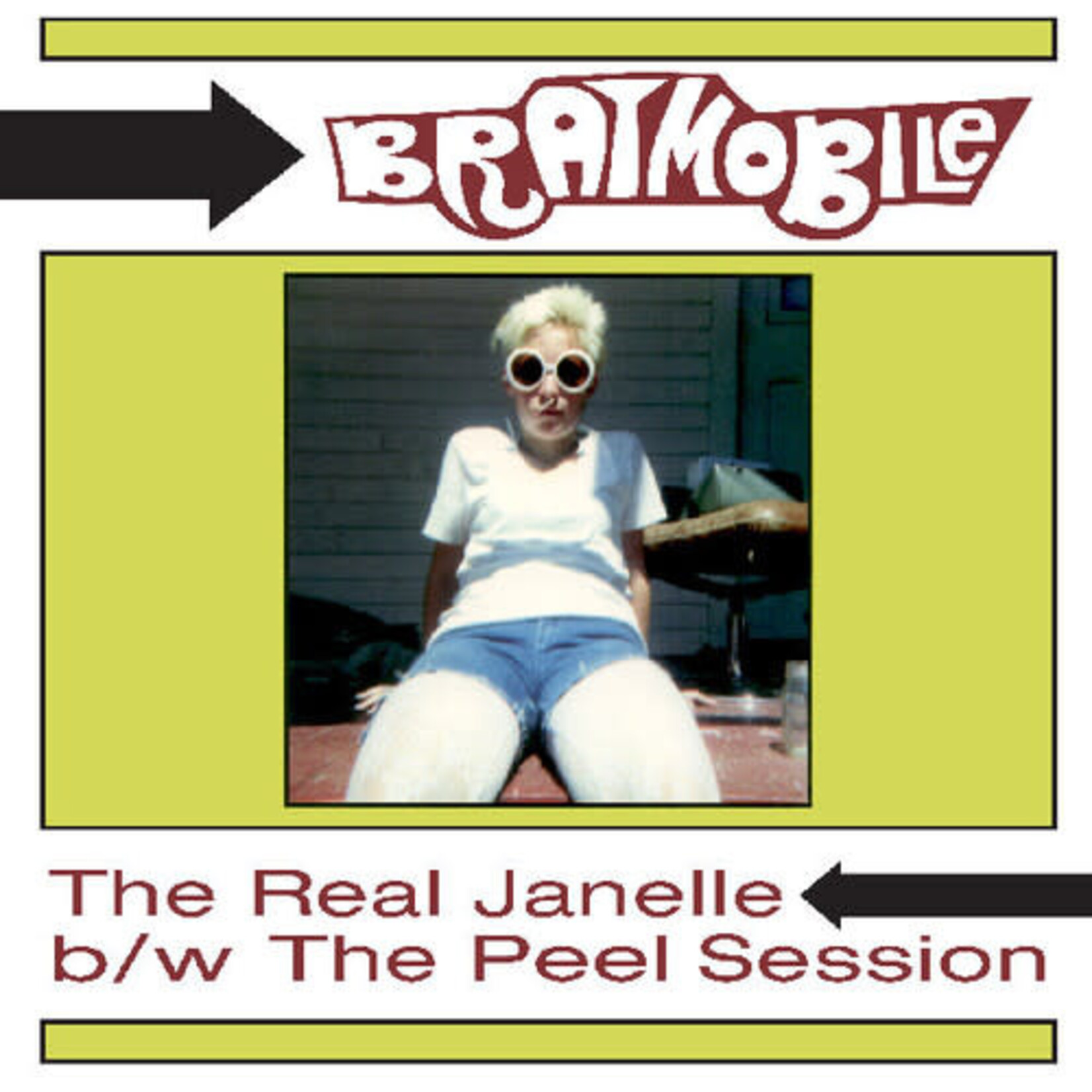 Kill Rock Stars Bratmobile - The Real Janelle & The Peel Session (LP)