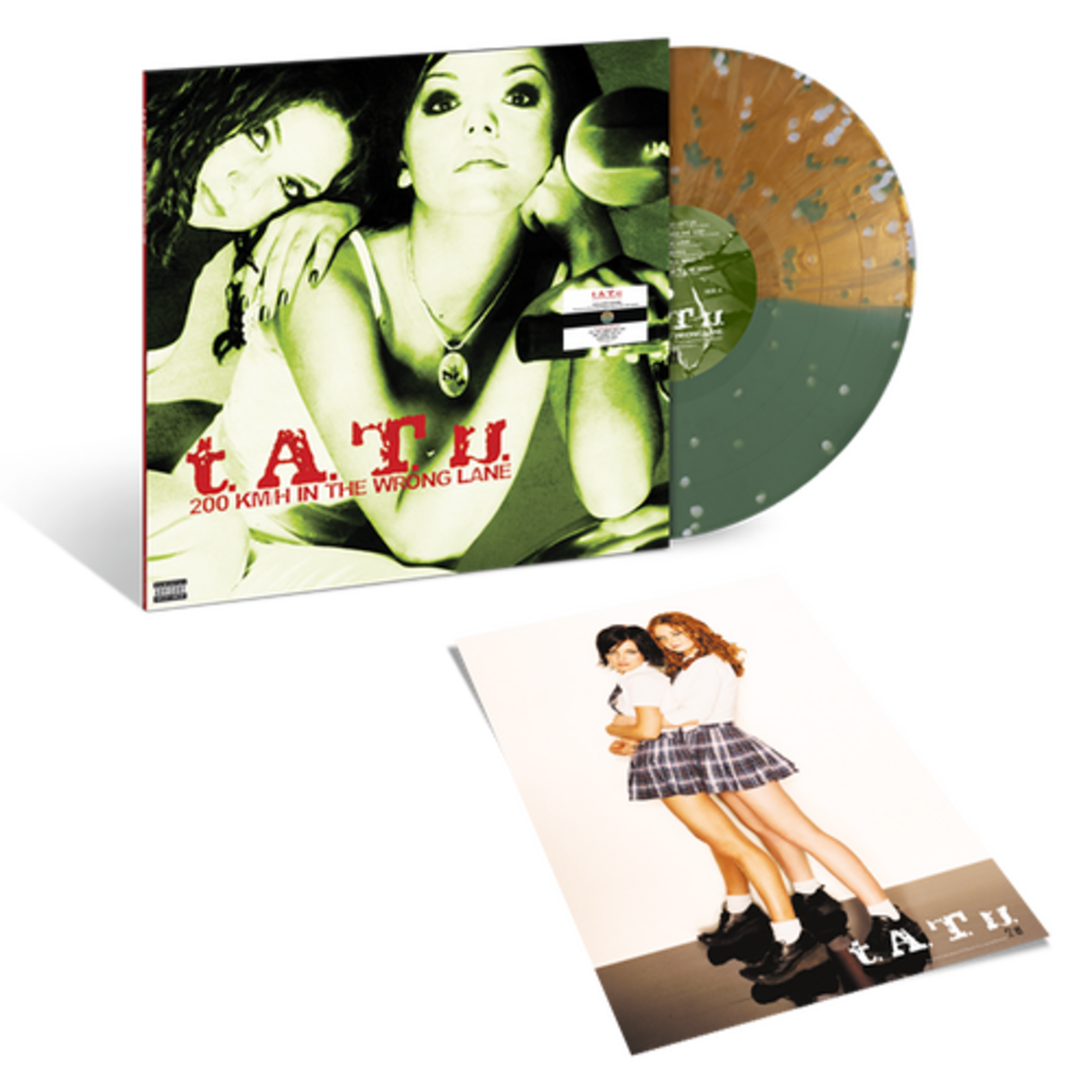 Interscope PRE-ORDER 04/17/26 | tATu - 200 KM/H in the Wrong Lane (LP) [Green/Gold]
