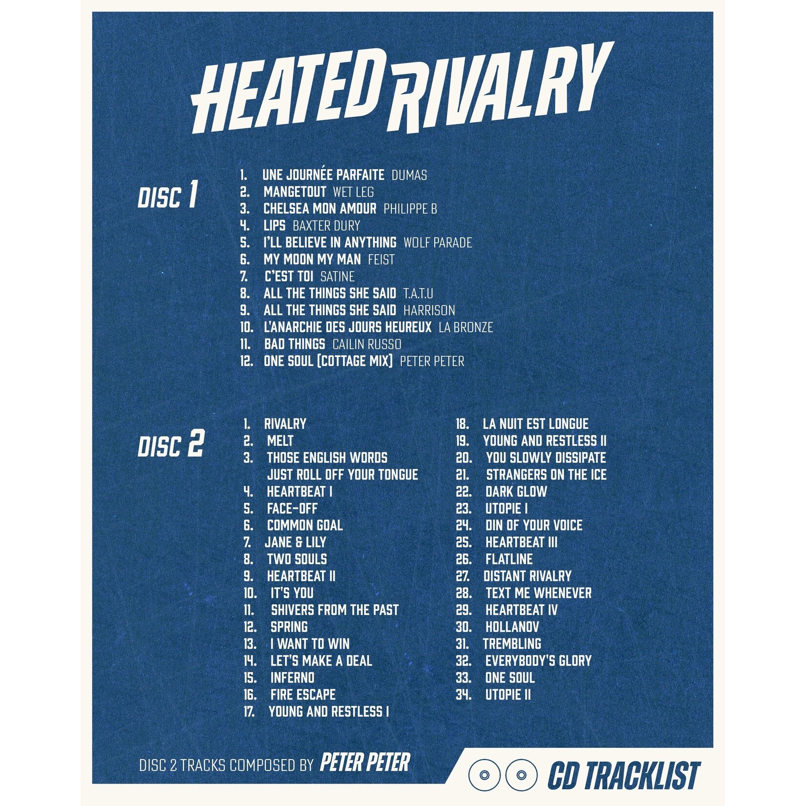 Sony PRE-ORDER 07/10/26 | V/A - Heated Rivalry OST (2CD)