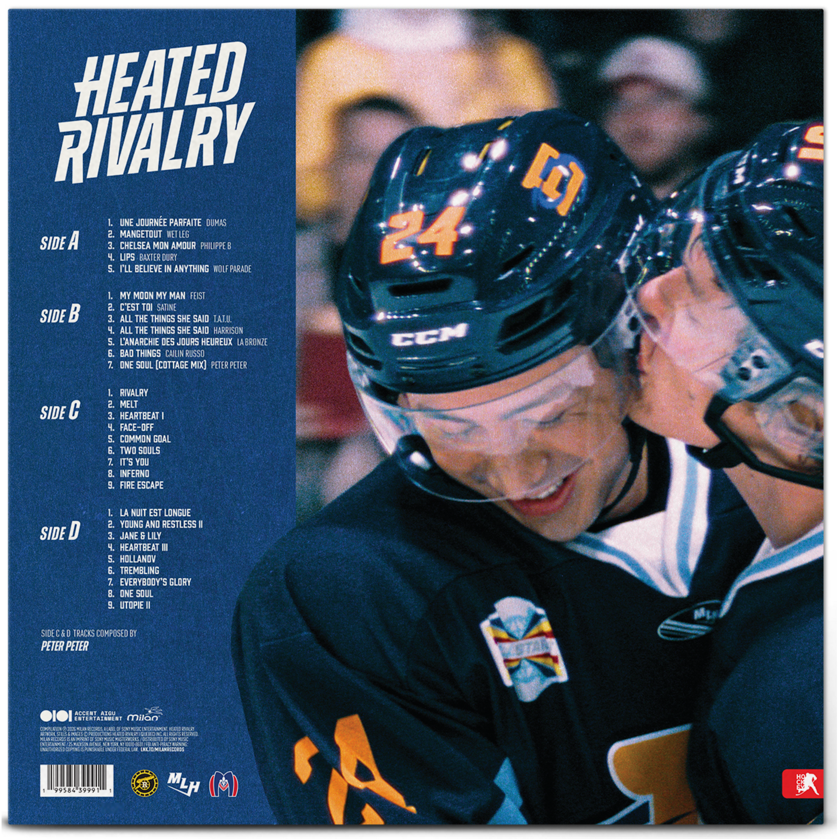 Sony V/A - Heated Rivalry OST (2LP) [Montreal vs Boston]