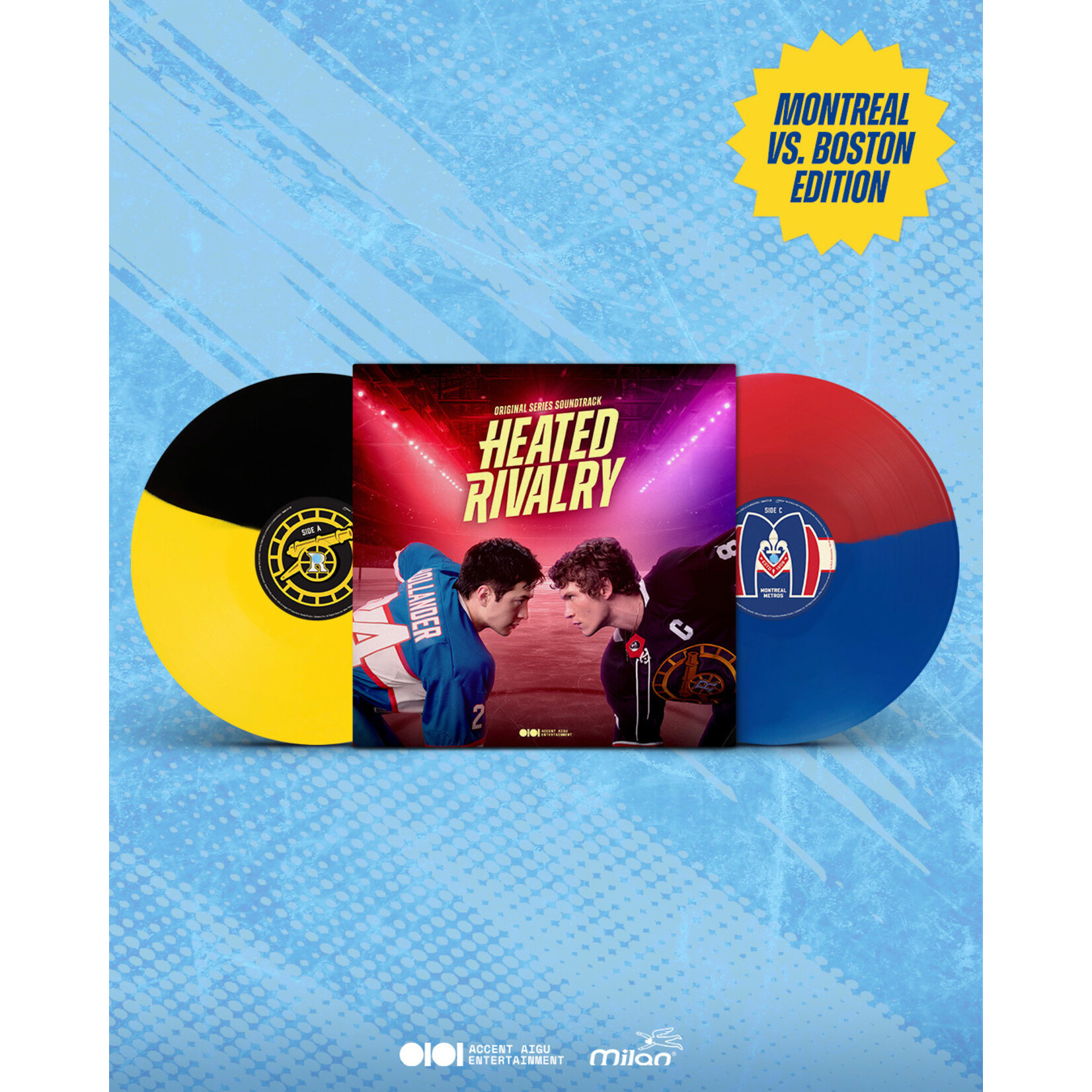 Sony PRE-ORDER 07/10/26 | V/A - Heated Rivalry OST (2LP) [Montreal vs Boston]