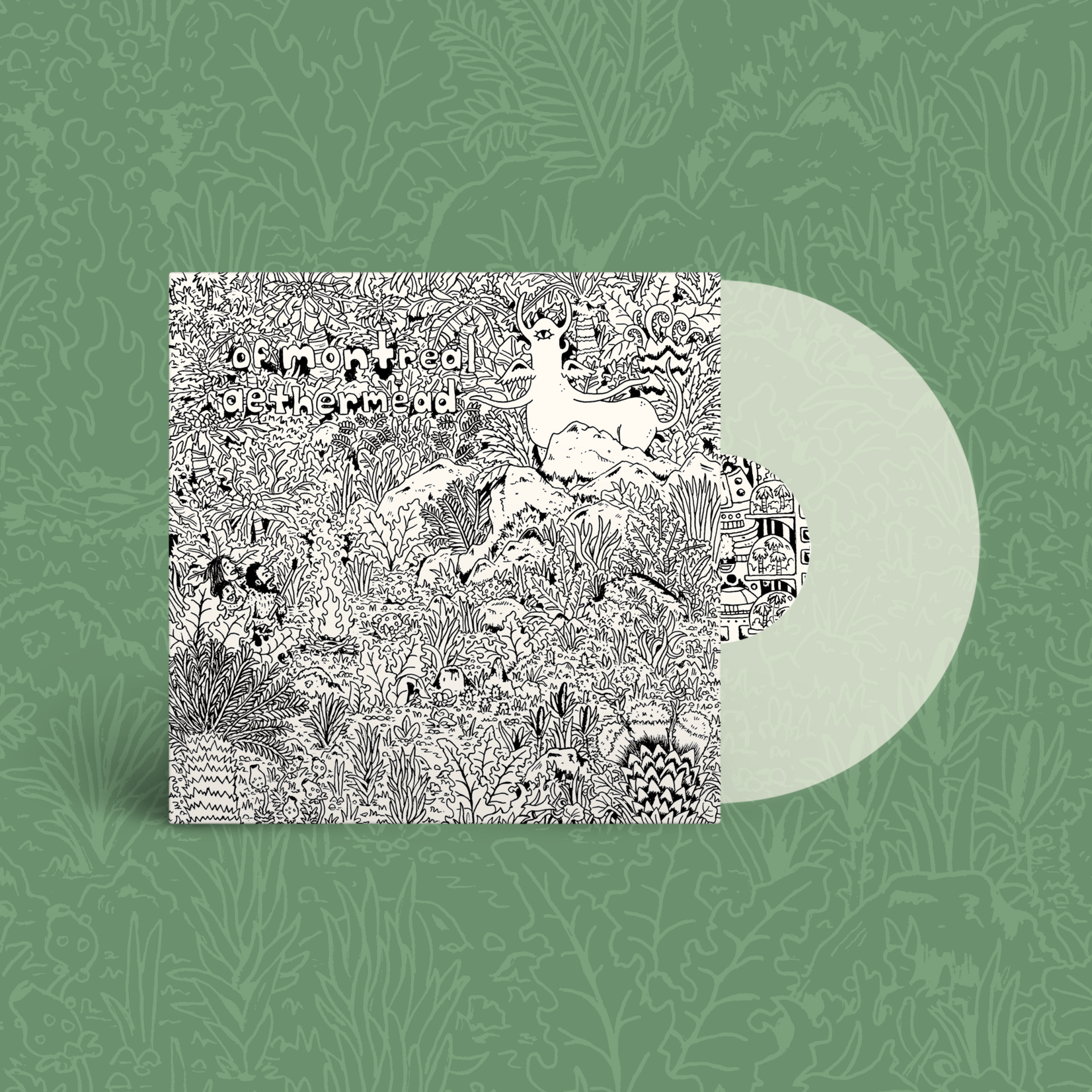 Polyvinyl PRE-ORDER 06/05/26 | of Montreal - aethermead (LP) [Cloudy Clear]