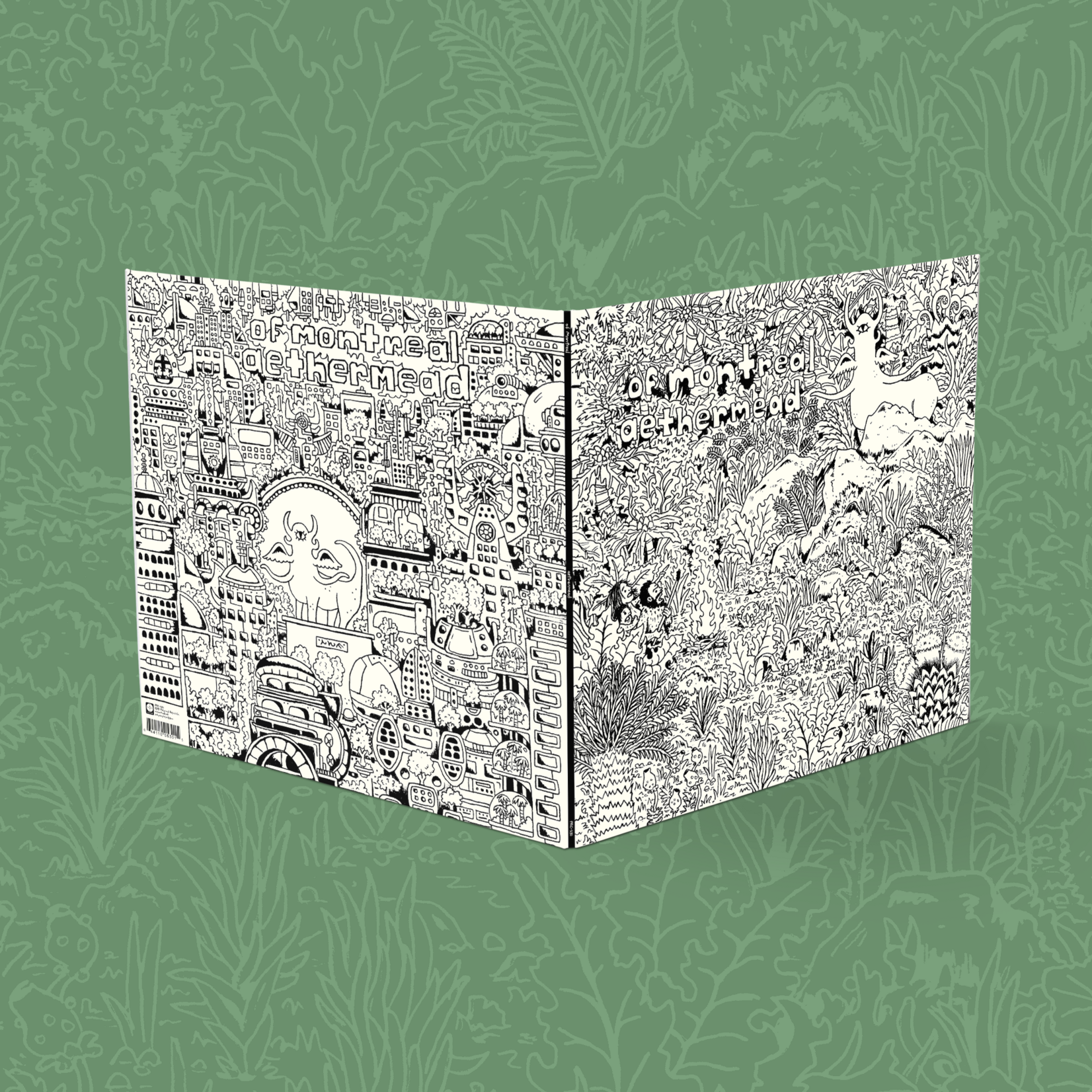 Polyvinyl PRE-ORDER 06/05/26 | of Montreal - aethermead (LP) [Cloudy Clear]