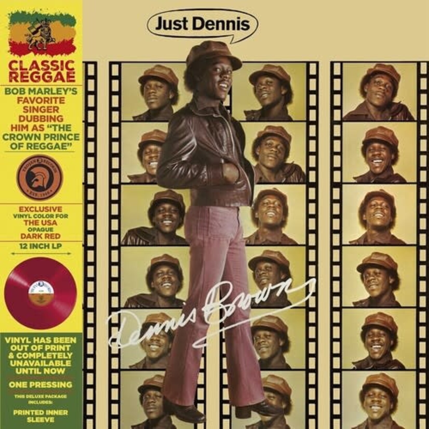 Dennis Brown - Just Friends (LP) [Red]