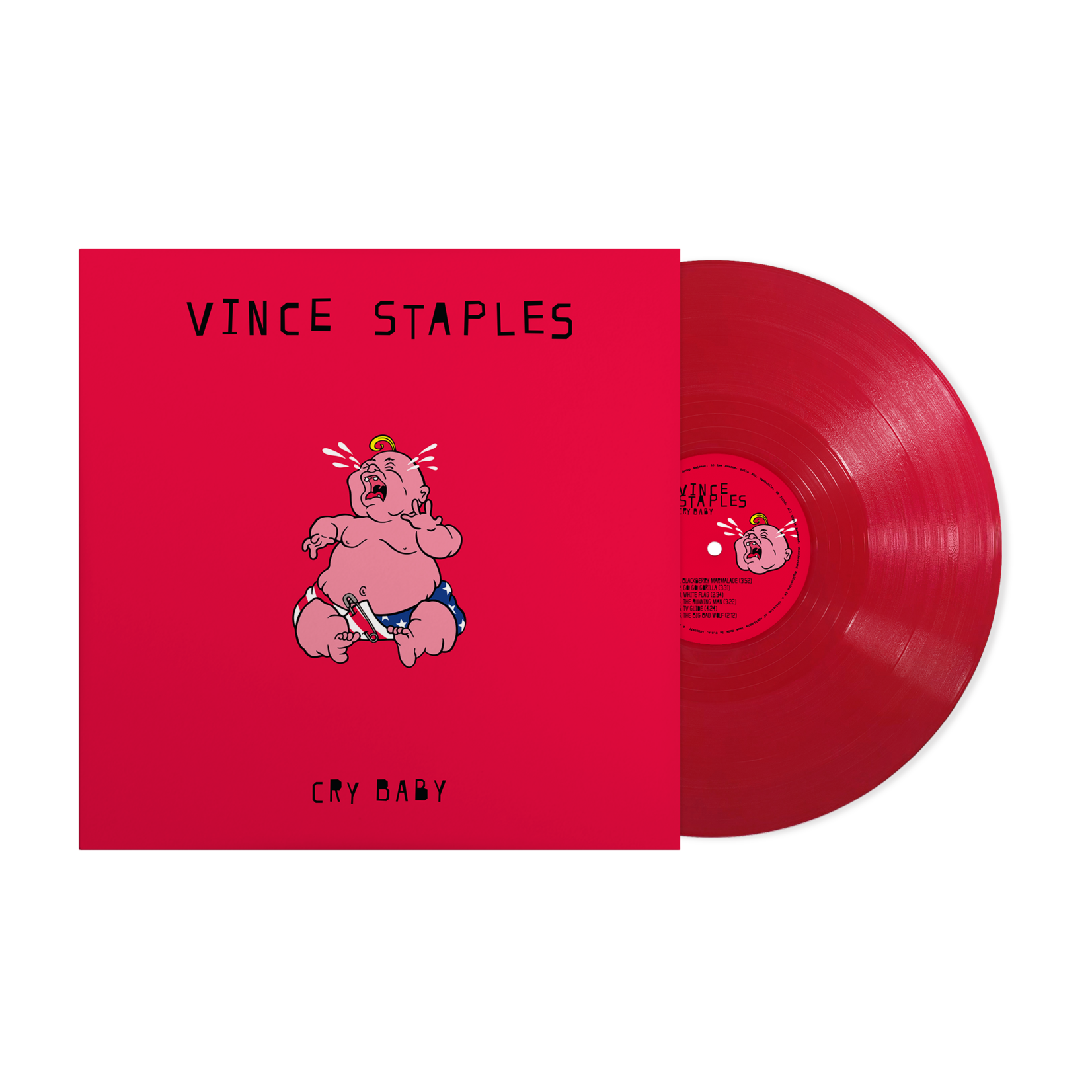 Loma Vista PRE-ORDER 06/05/26 | Vince Staples - Cry Baby (LP) [IEX Red]