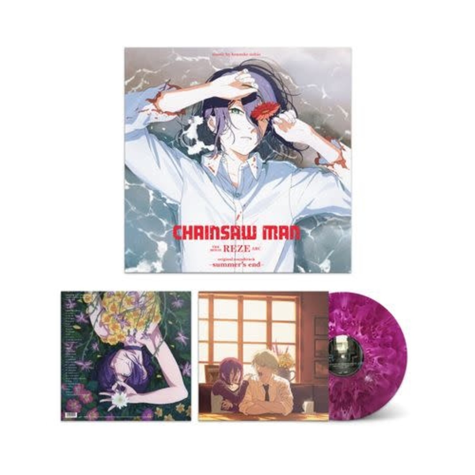 PRE-ORDER 08/28/26 | Kensuke Ushio - Chainsaw Man The Movie: Reze Arc OST (LP) [Grape]