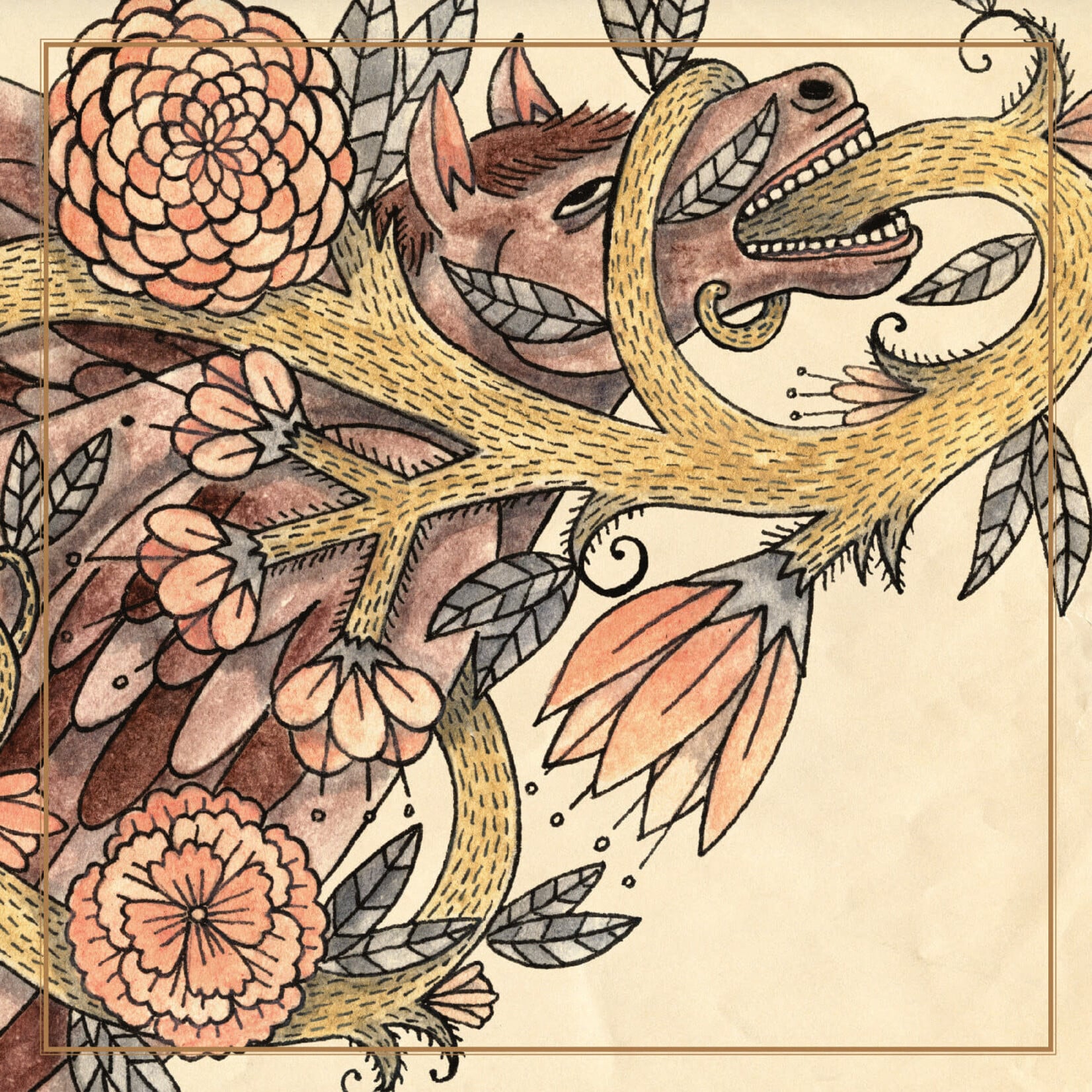 Kill Rock Stars PRE-ORDER 08/28/26 | Horse Feathers - Words Are Dead (LP+CD)