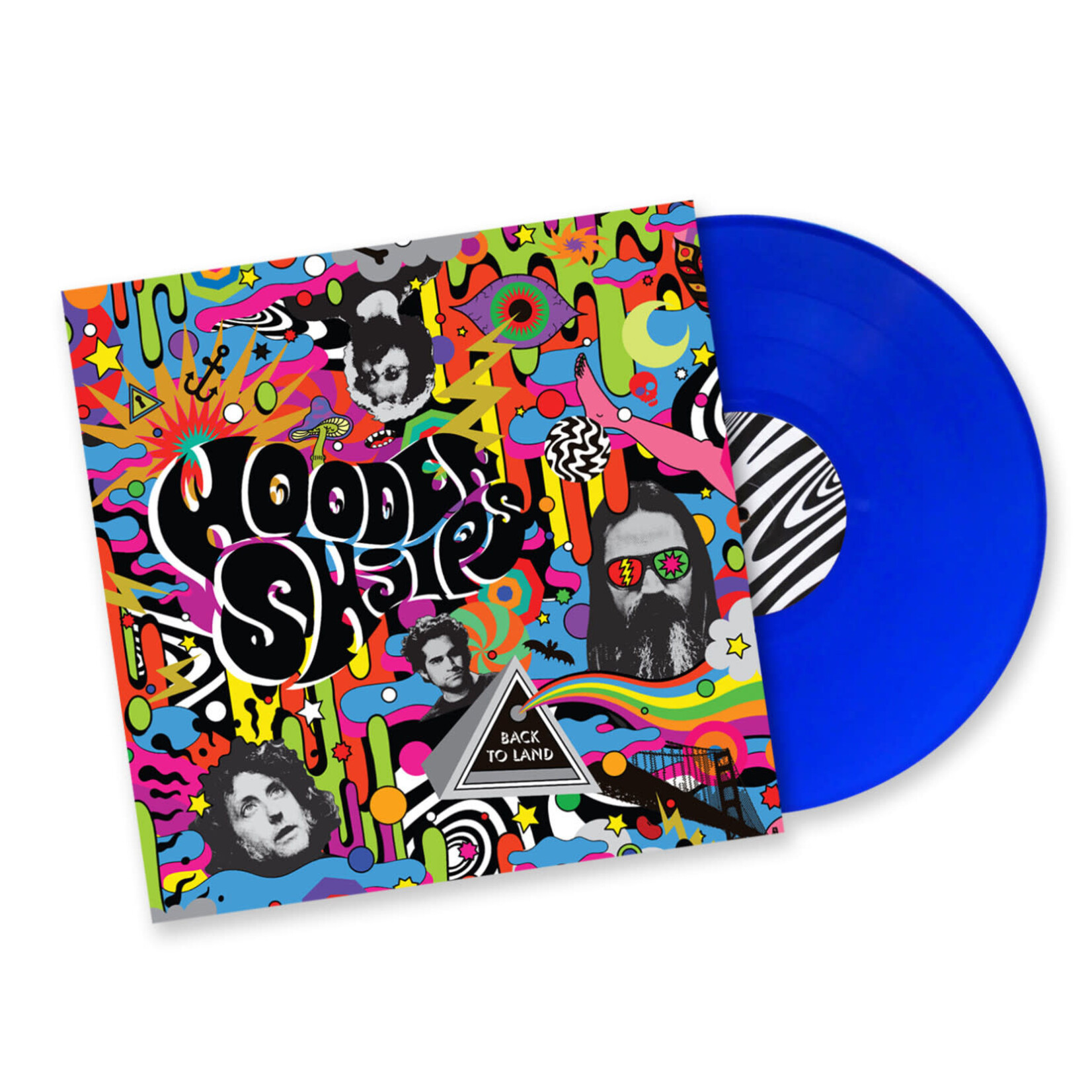 Thrill Jockey PRE-ORDER 09/25/26 | Wooden Shjips - Back To Land (LP) [IEX Blue]
