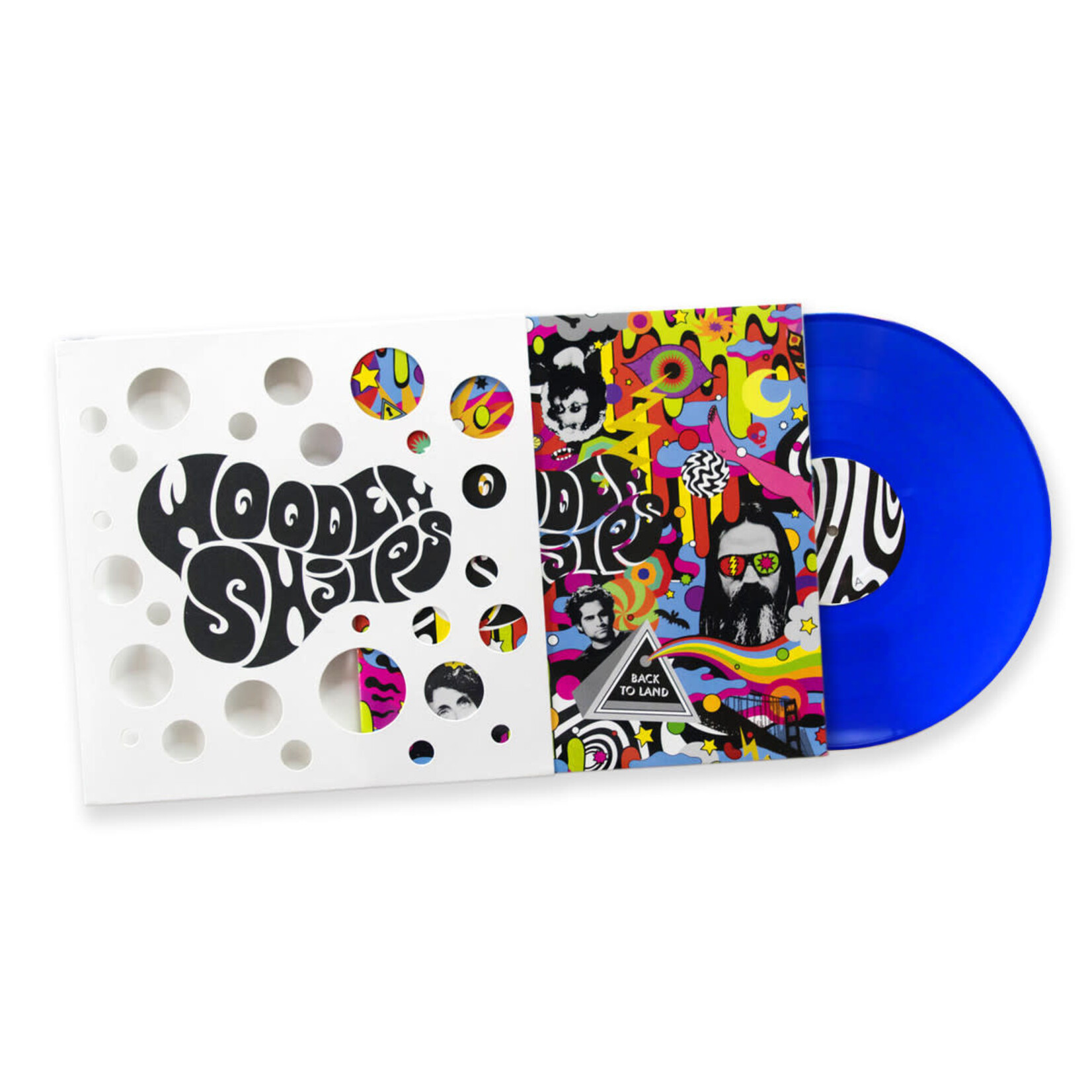 Thrill Jockey PRE-ORDER 09/25/26 | Wooden Shjips - Back To Land (LP) [IEX Blue]
