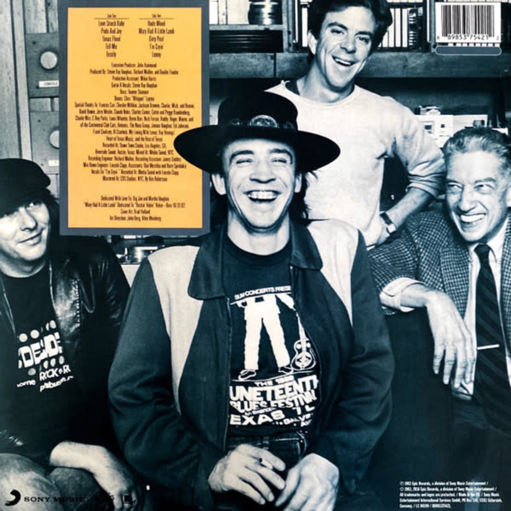 Epic Stevie Ray Vaughan and Double Trouble - Texas Flood (LP)