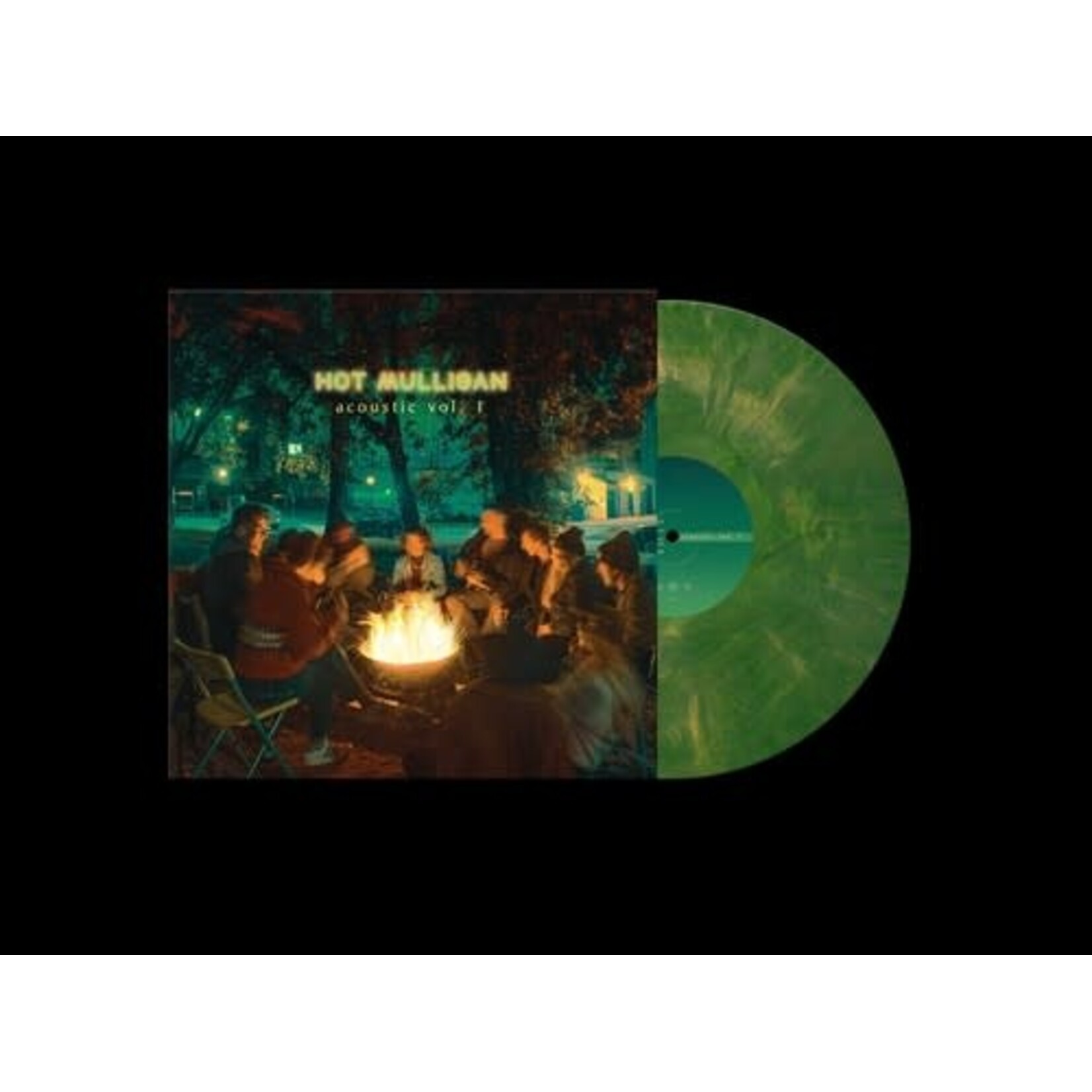 Wax Bodega PRE-ORDER 09/18/26 | Hot Mulligan - Acoustic Vol. 1 + 2 (LP) [IEX Emerald Green]