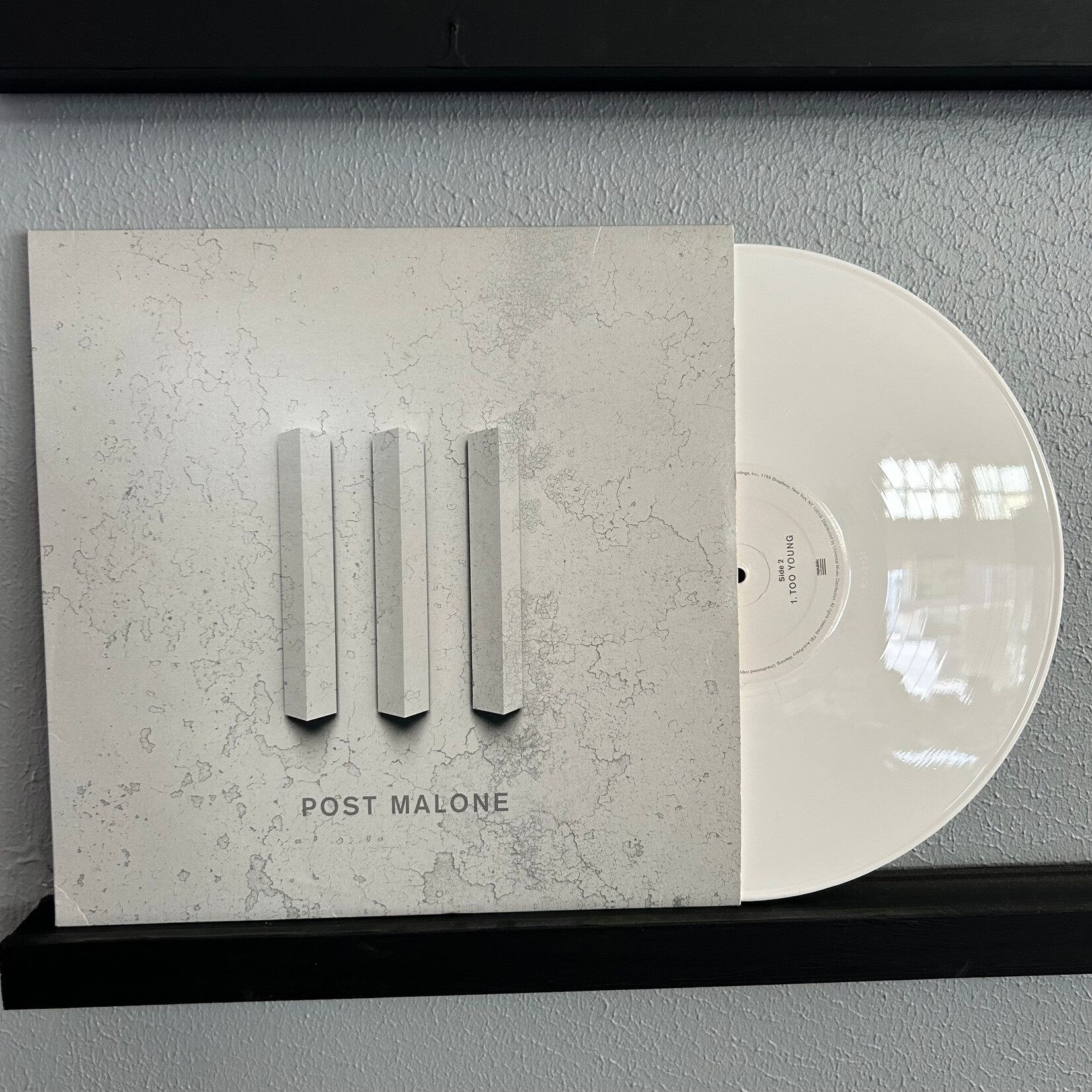 Record Store Day 2008-2025 Post Malone - White Iverson (LP) [2016 RSD] {VG+/VG}