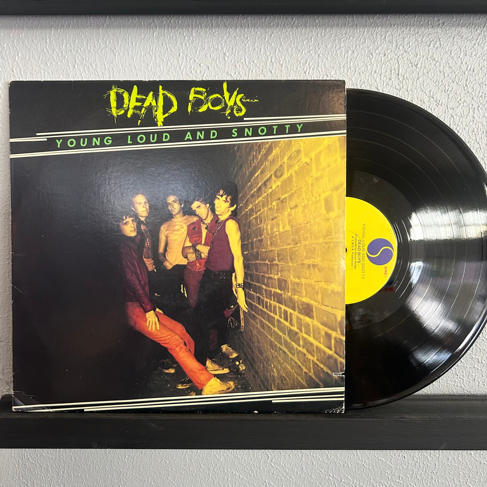 Dead Boys - Young Loud And Snotty (LP) [1977] {VG/VG}