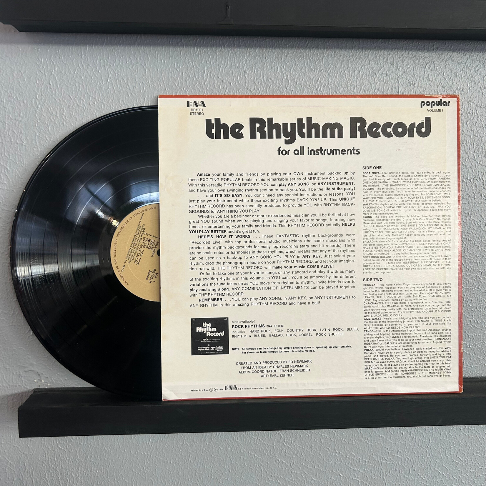 V/A - The Rhythm Record: Popular Vol I (LP) {VG+/VG}