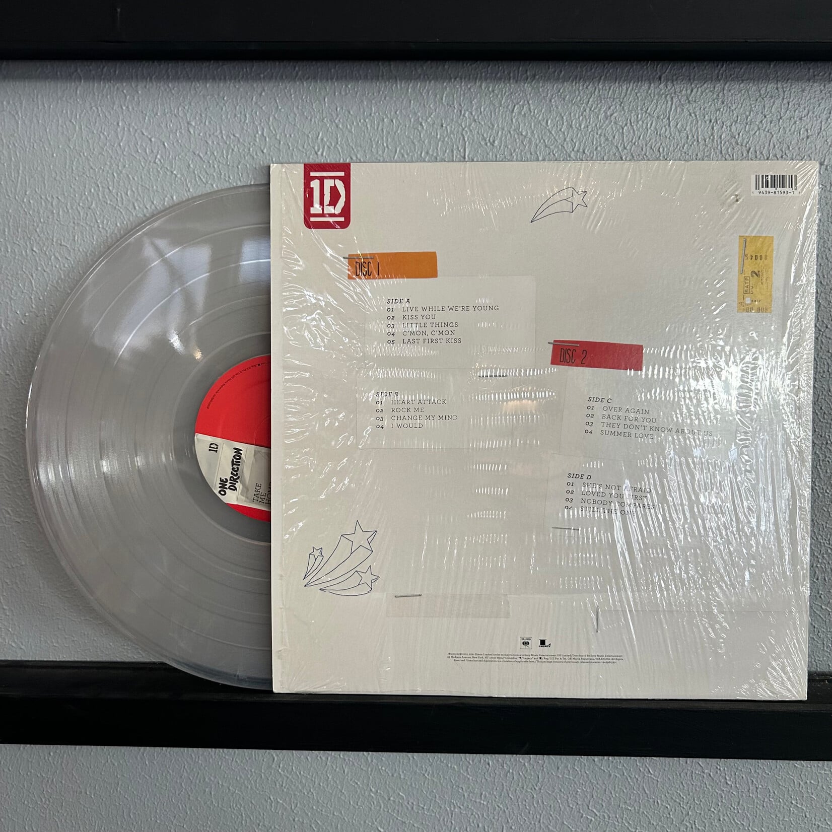 One Direction - Take Me Home (2LP) [2021 White Smoke] {VG/VG}