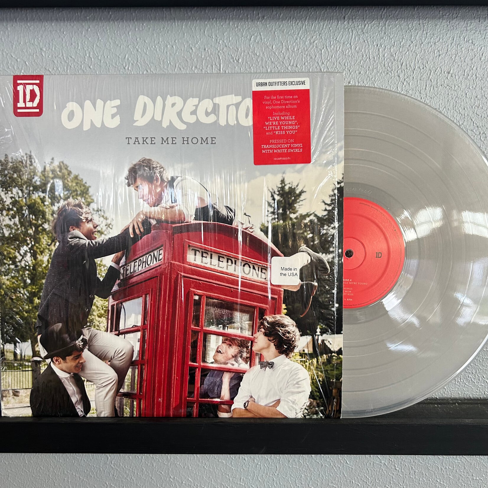 One Direction - Take Me Home (2LP) [2021 White Smoke] {VG/VG}