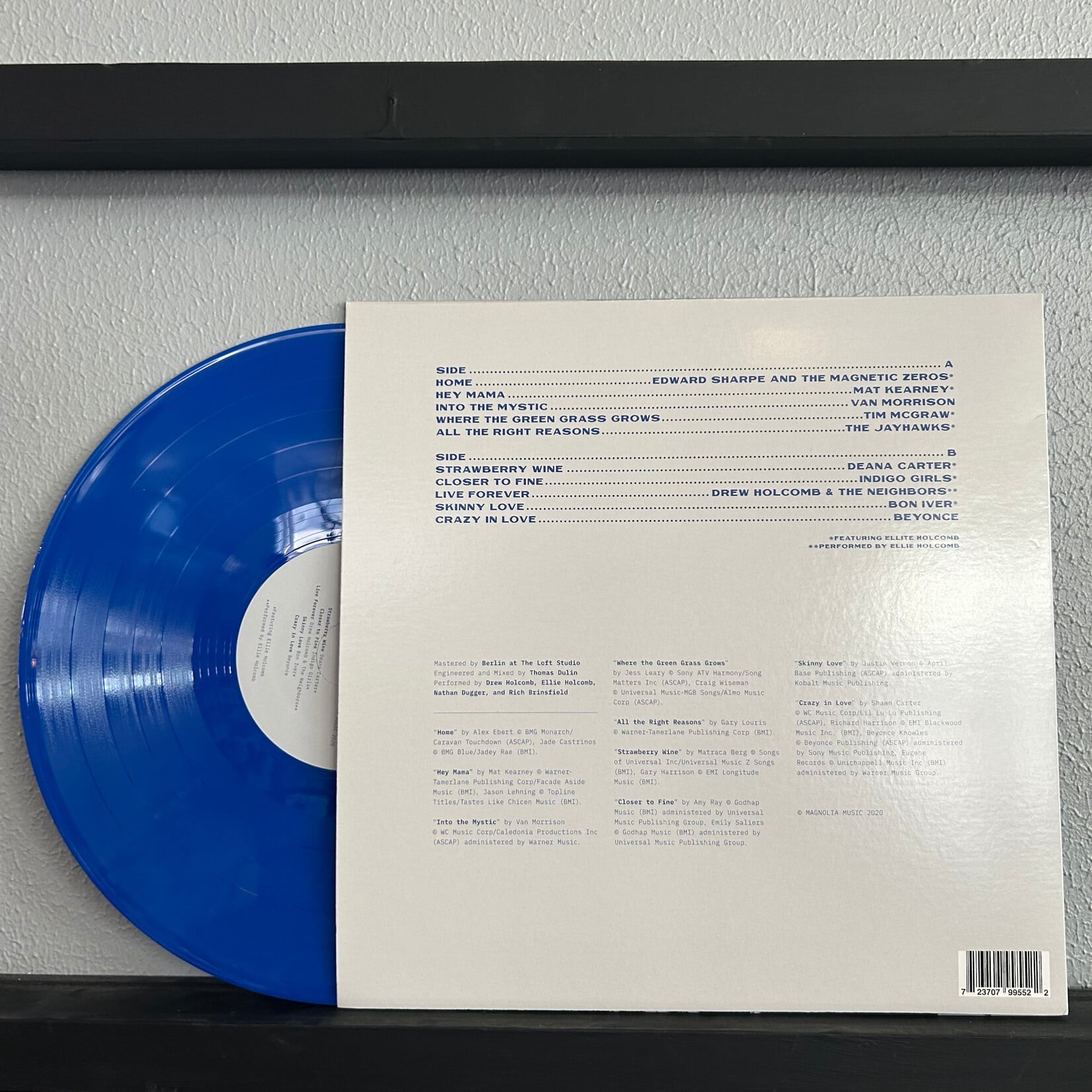 Drew Holcomb ‎– Kitchen Covers Volume Three (LP) [Blue] {VG+/VG+}