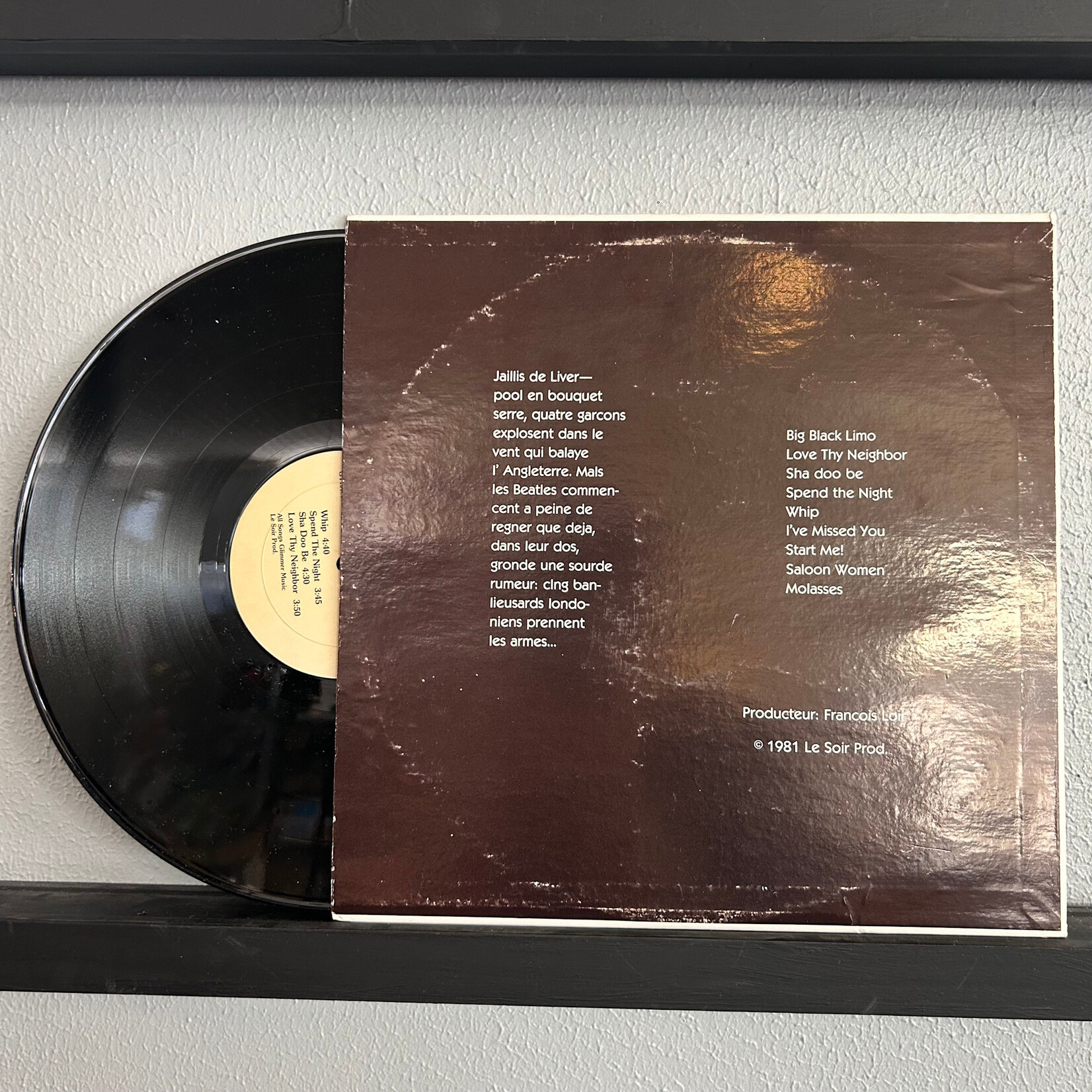 Les Glimmer Twins - Grande Finale (LP) [1981 Rolling Stones Bootleg] {VG+/VG}
