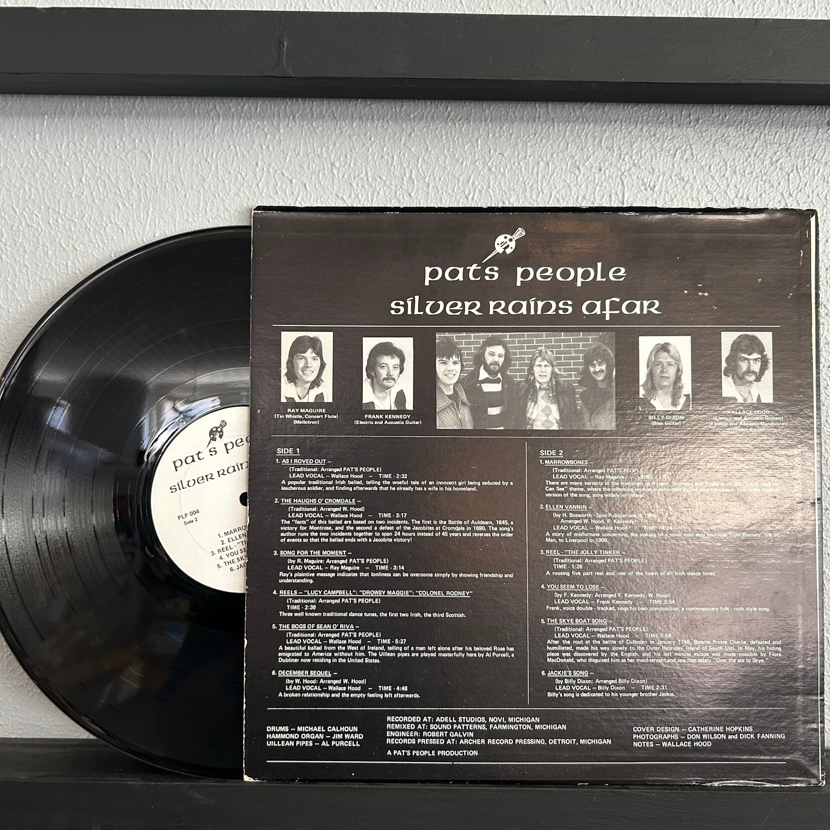 Pat's People - Silver Rains Afer (LP) {VG/G+}