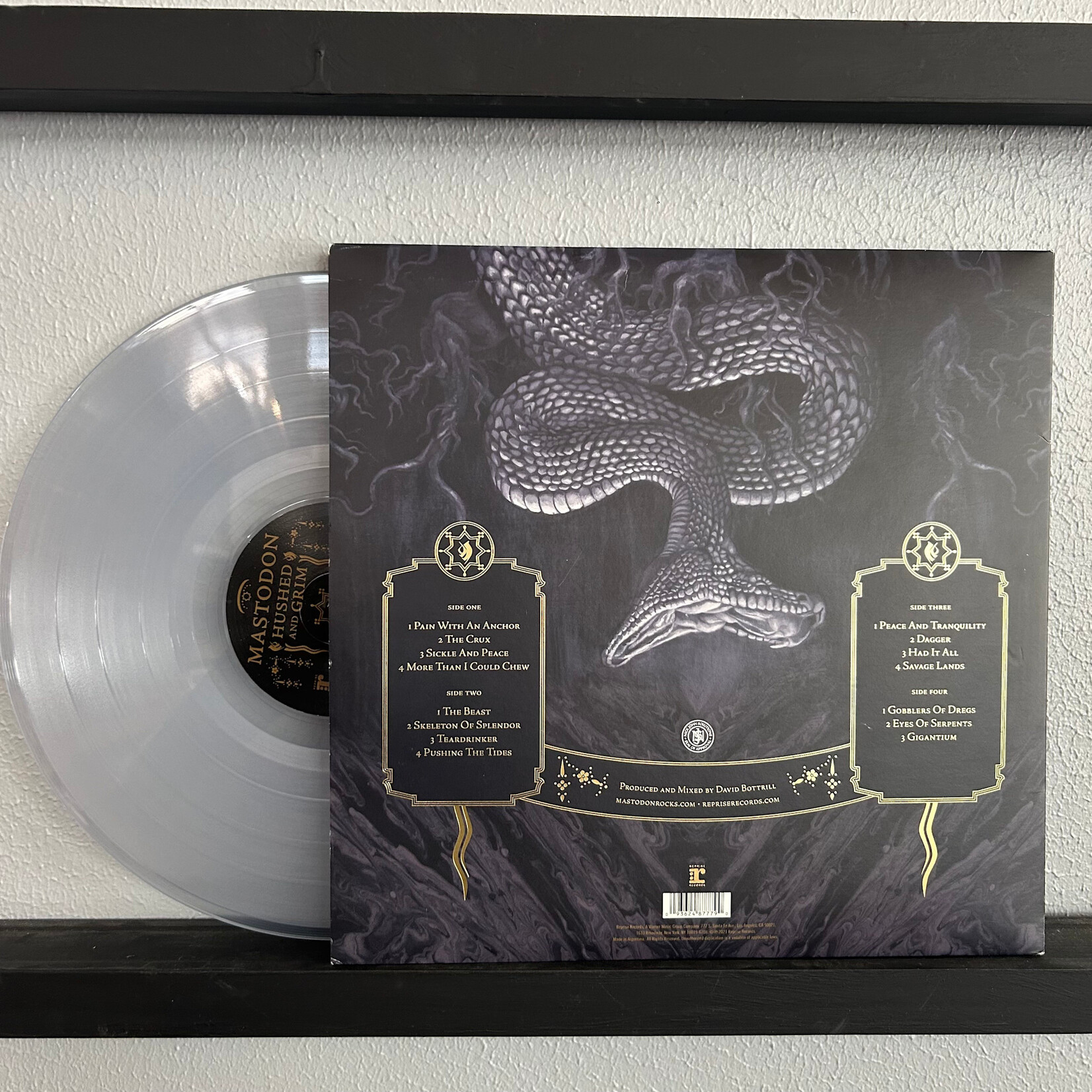 Reprise Mastodon - Hushed and Grim (2LP) [Clear] {VG+/VG}