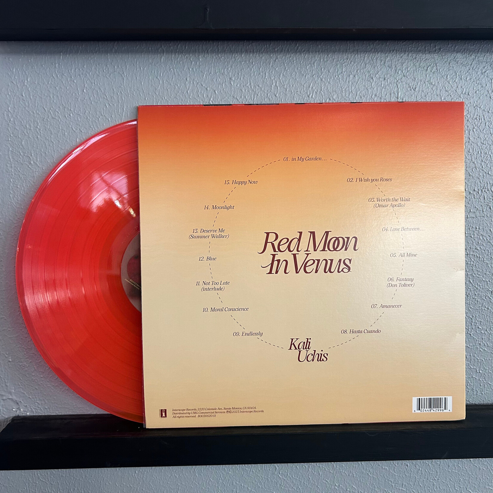 Geffen Kali Uchis - Red Moon In Venus (LP) [Salmon] {VG/VG+}