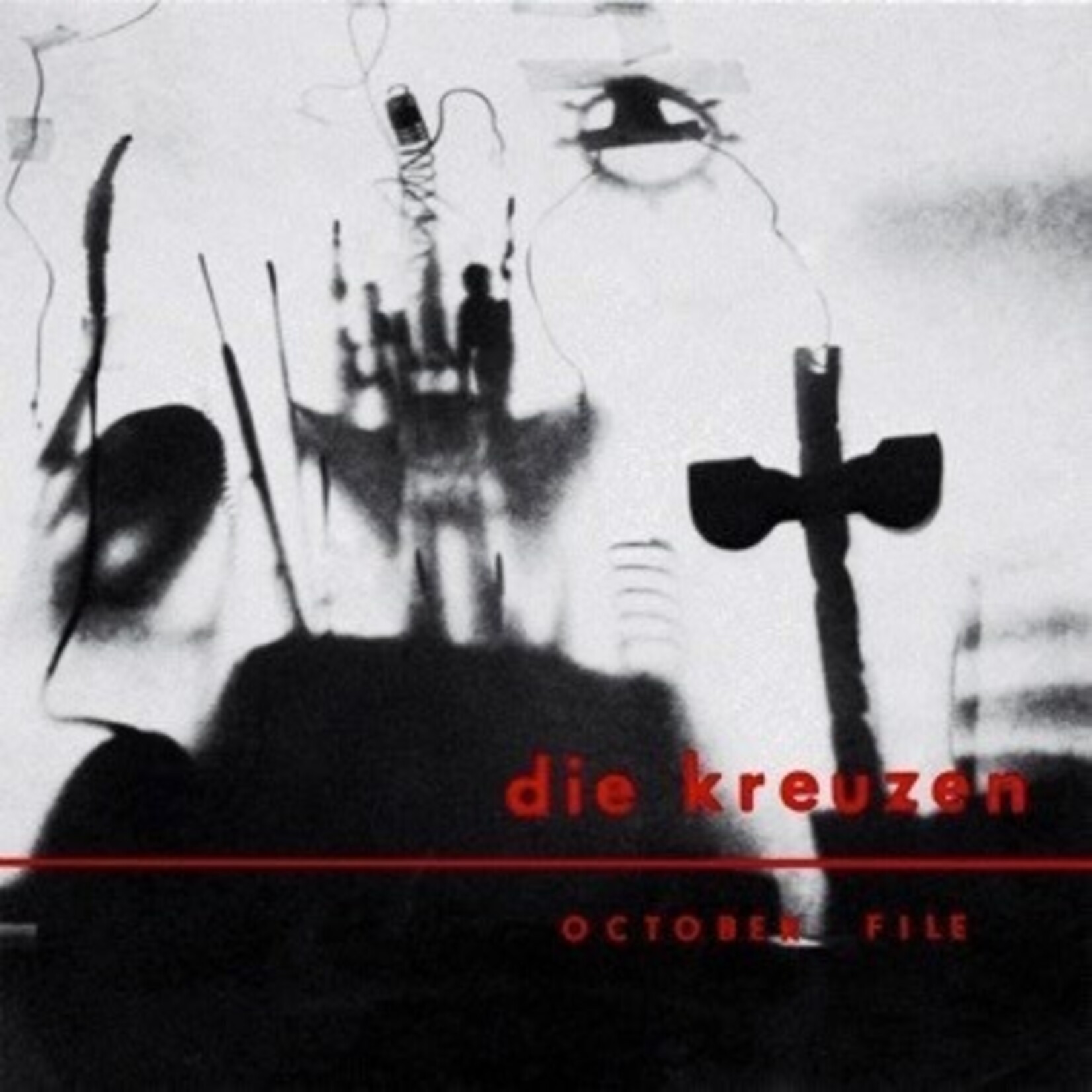 Touch and Go Die Kreuzen - October File (LP) [Red/Black/Clear]