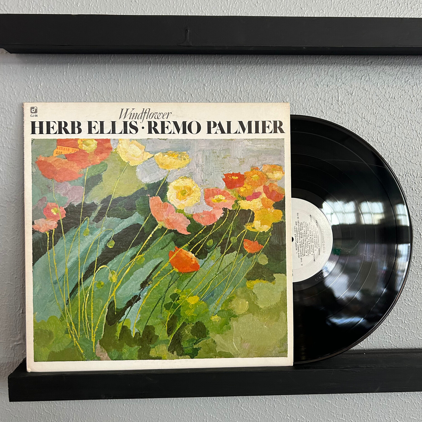Herb Ellis & Remo Palmier - Windflower (LP) [1978] {VG/VG-}