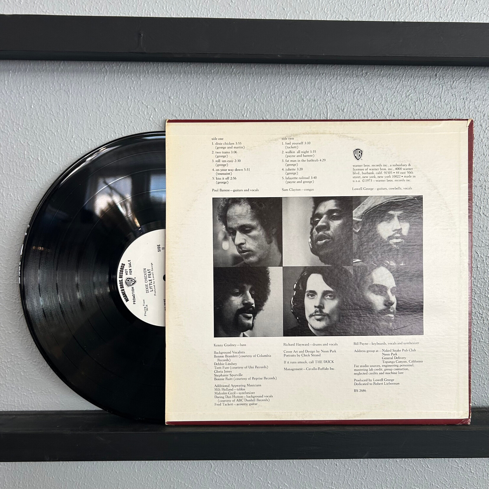 Little Feat - Dixie Chicken (LP) [Promo] {VG/G+}
