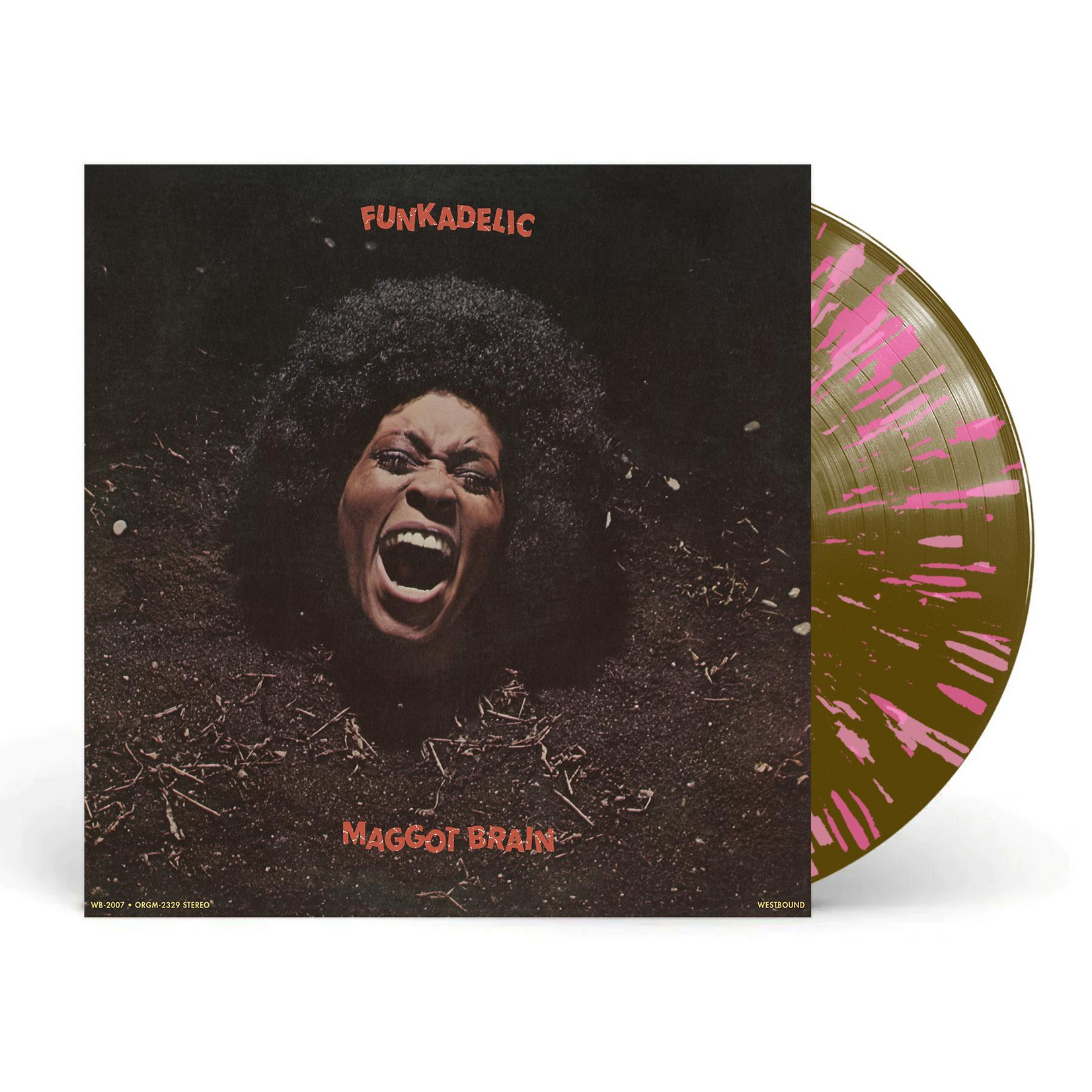 ORG PRE-ORDER 09/11/26 | Funkadelic - Maggot Brain (LP) [Midwest Exclusive: Brown/Pink Splatter]
