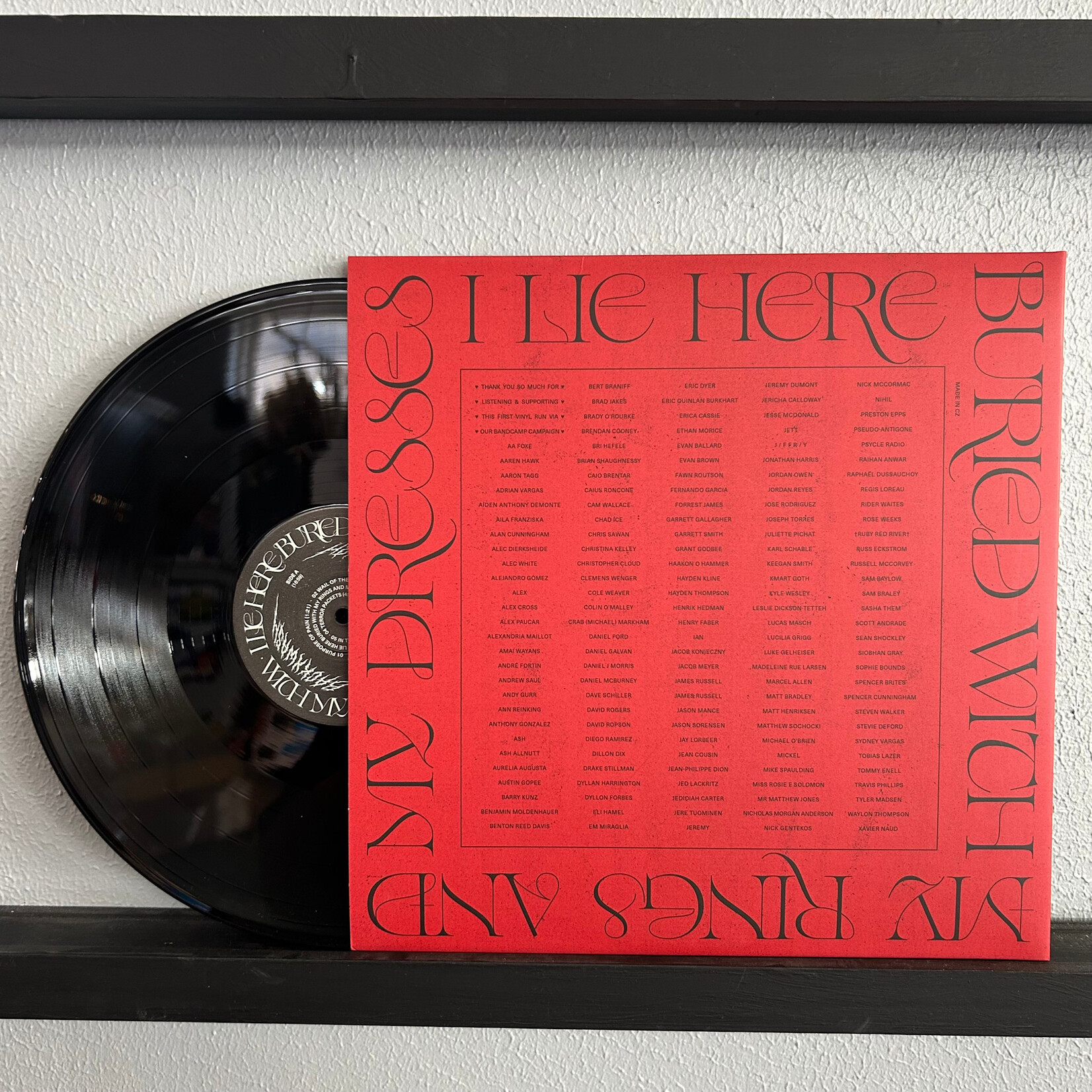 Backxwash - I Lie Here Buried With My Rings And My Dresses (LP) [2021] {VG+/VG+}