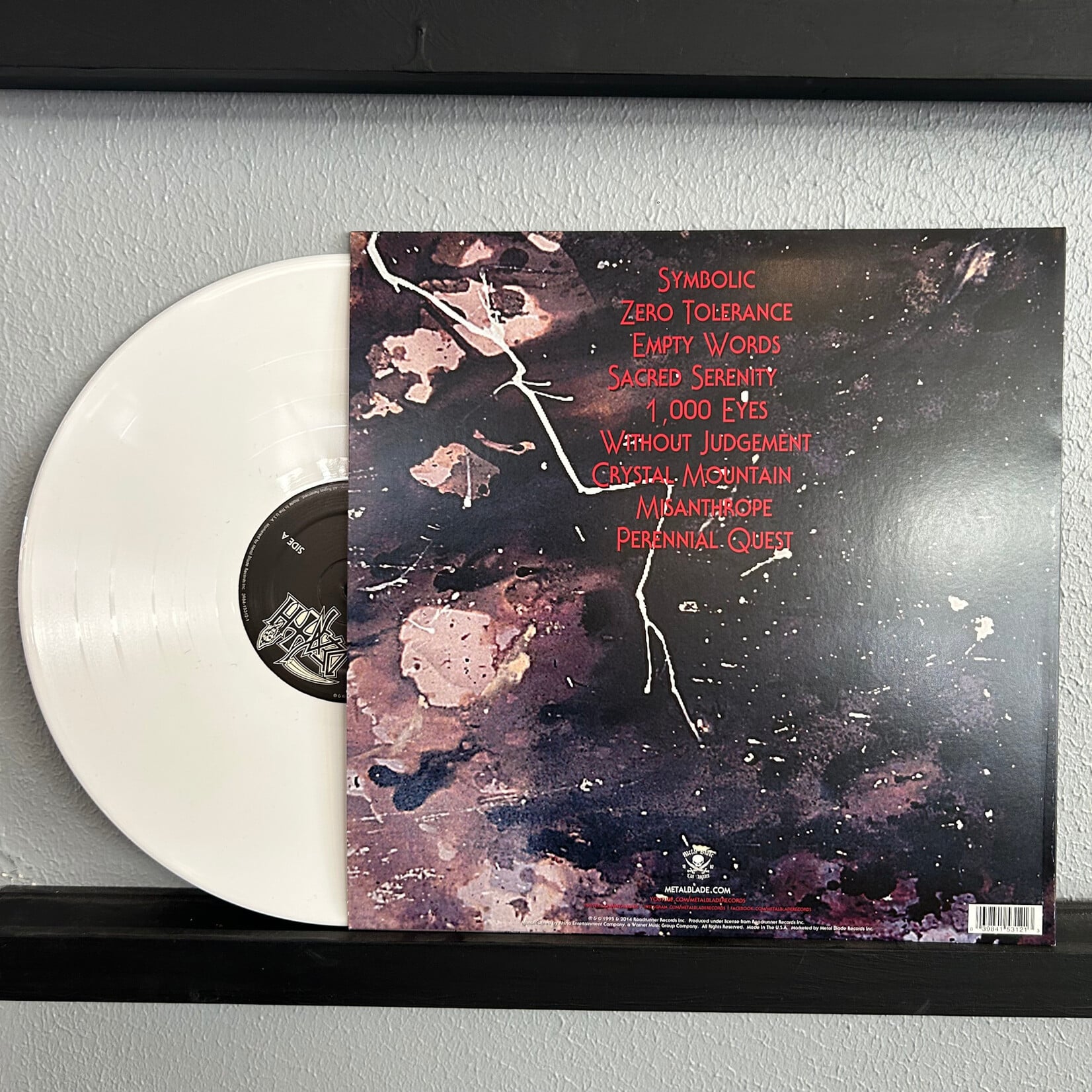 Death - Symbolic (LP) [2014 White] {VG+/VG+}