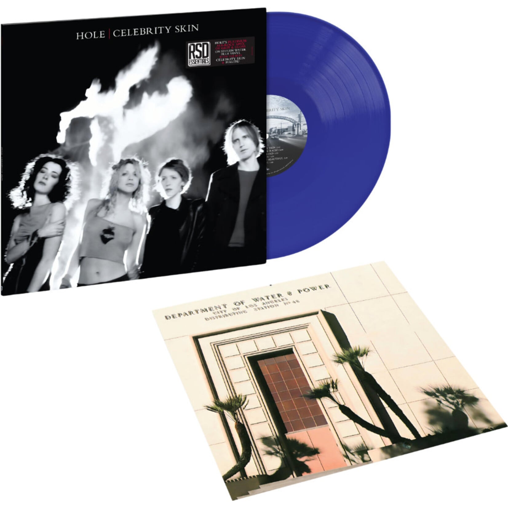 RSD Essential PRE-ORDER 10/23/26 | Hole - Celebrity Skin (LP) [IEX Stolen Water Blue]