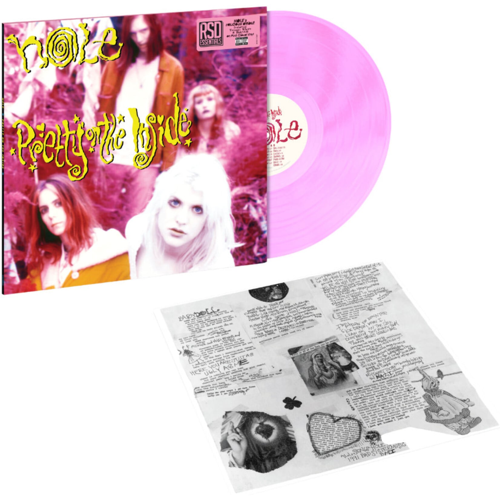 RSD Essential PRE-ORDER 10/23/26 | Hole - Pretty On The Inside (LP) [IEX Pink Cloud]