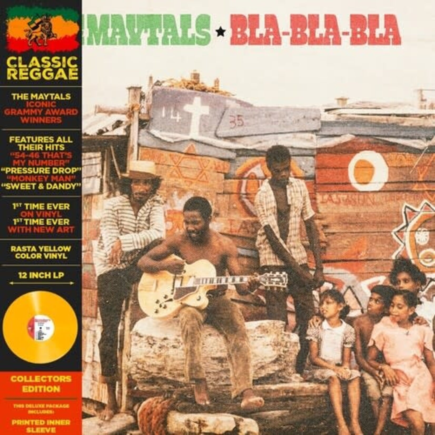 PRE-ORDER 09/25/26 | Maytals - Bla-Bla-Bla (LP) [Yellow]