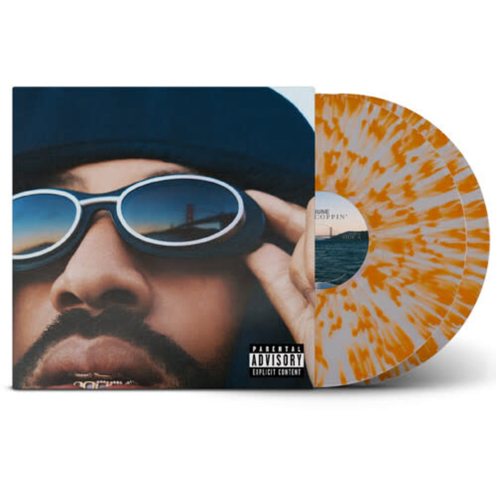 Empire PRE-ORDER 10/02/26 | Larry June - Who Coppin (2LP) [IEX Clear/Orange Splatter]