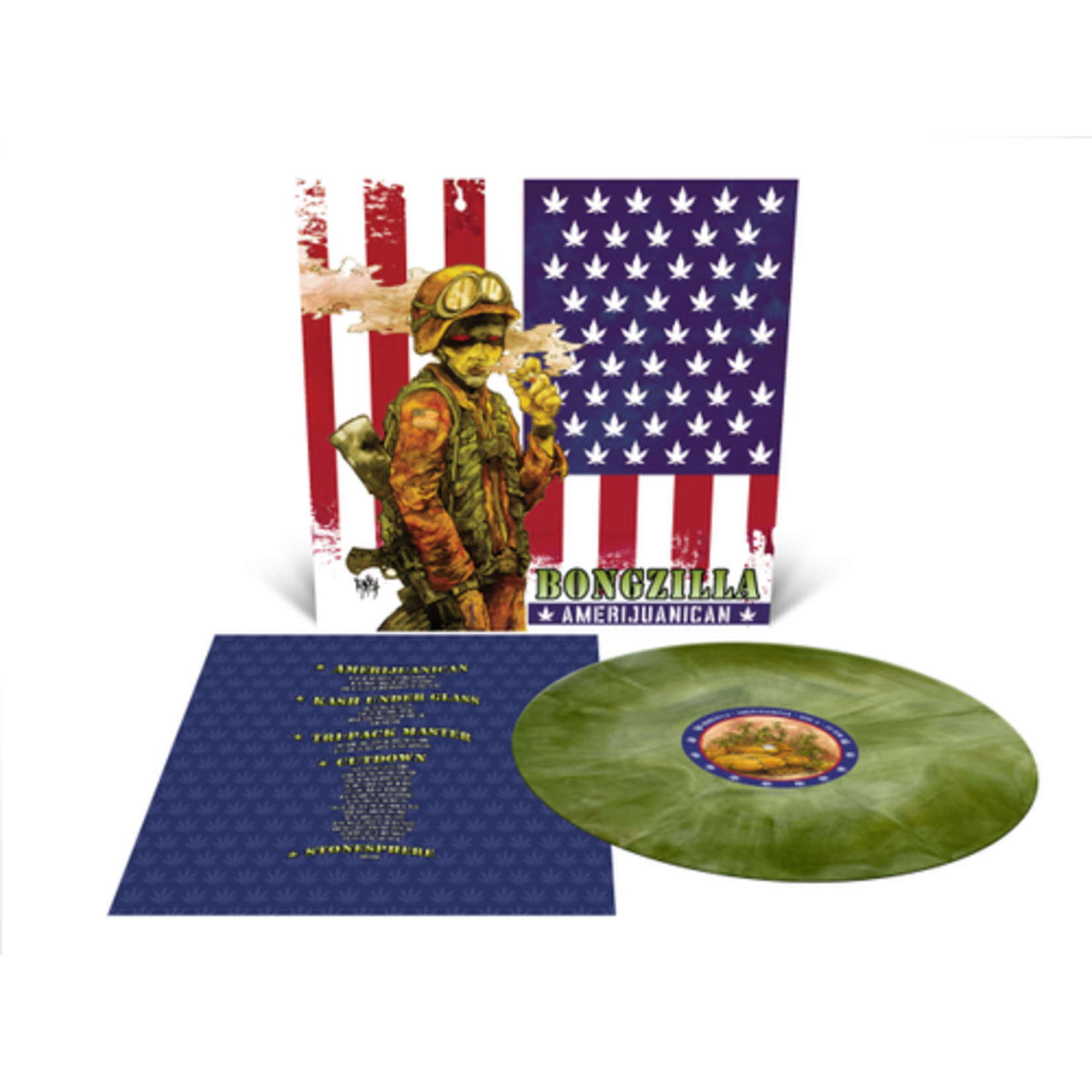 Relapse Bongzilla - Amerijuanican (LP) [Milky Clear/Splatter]