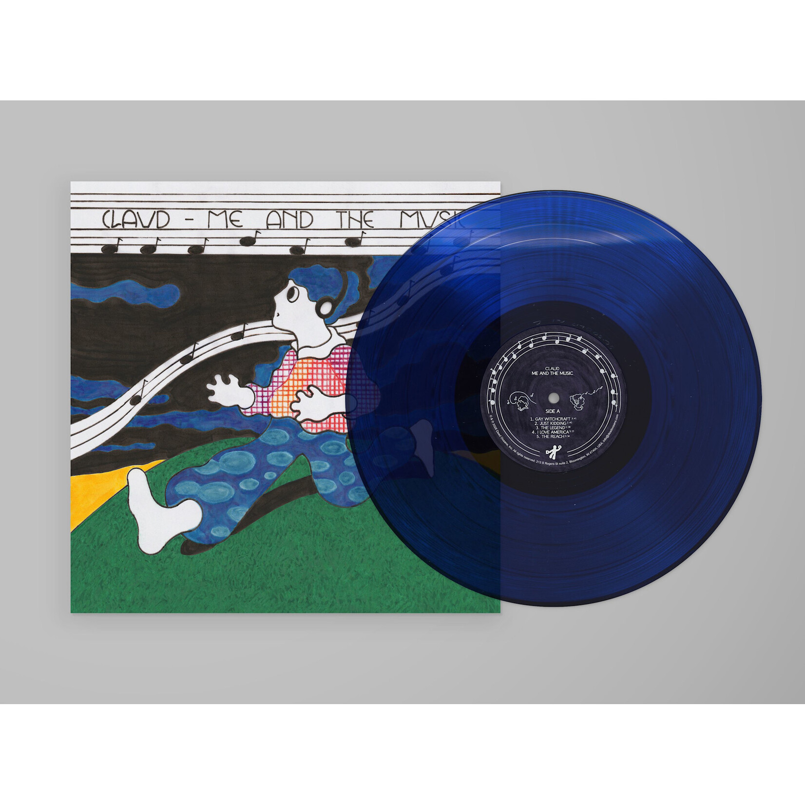Saddest Factory PRE-ORDER 10/23/26 | Claud - Me and the Music (LP) [Blue]