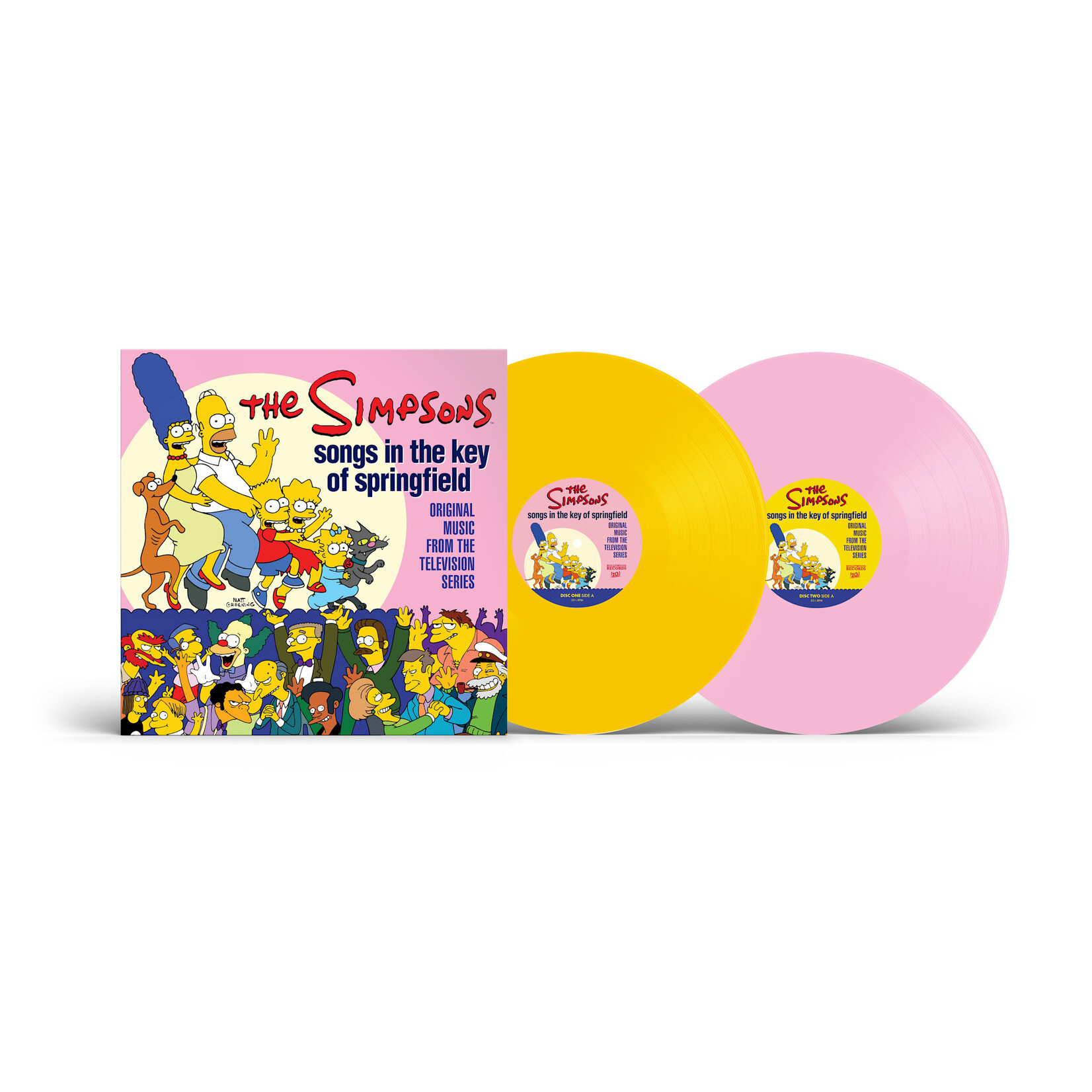 Hollywood V/A - Songs In The Key Of Springfield (2LP) [Yellow/Pink]