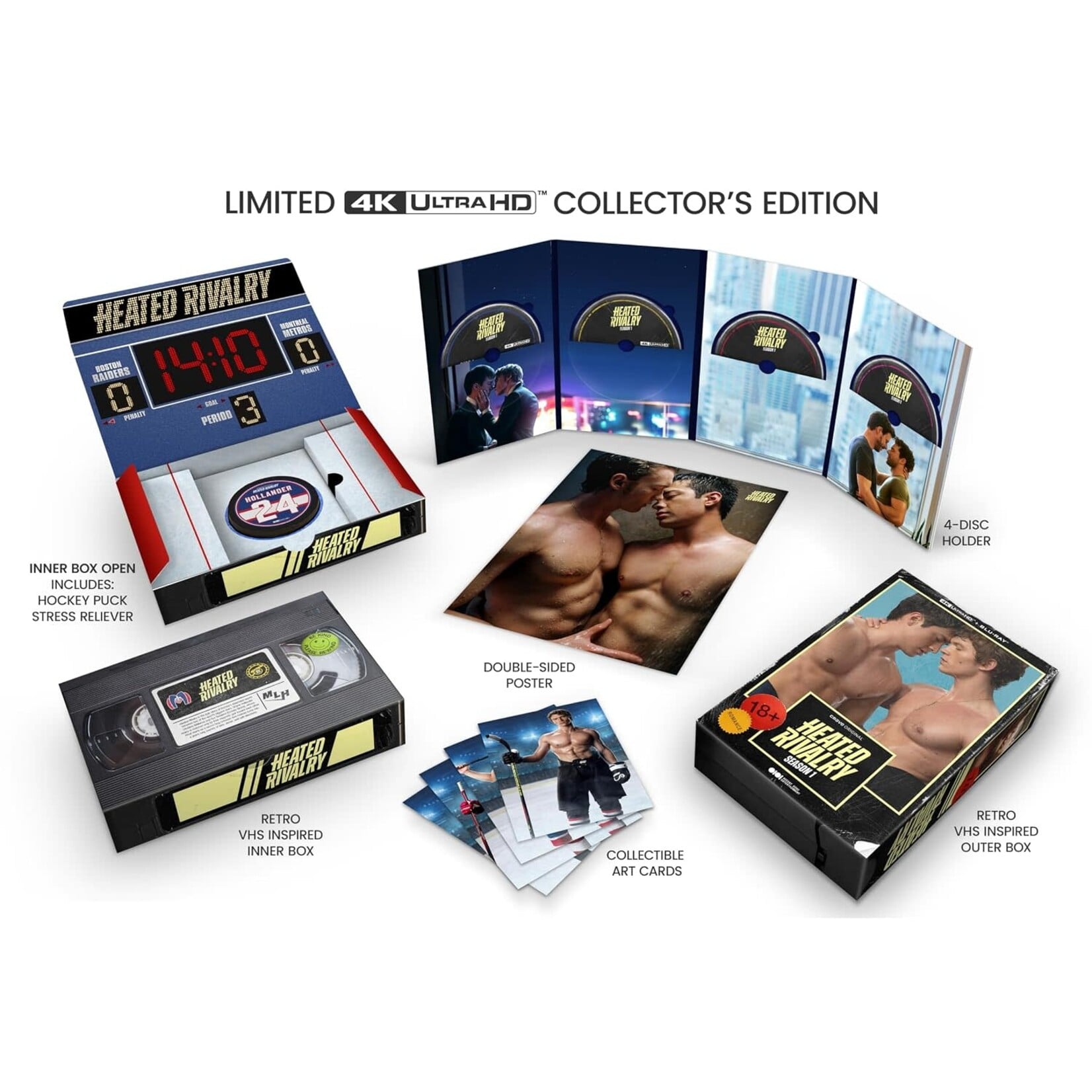 PRE-ORDER 04/30/27 | Heated Rivalry - Season One (2x4K+2BD) [Collector's Edition]