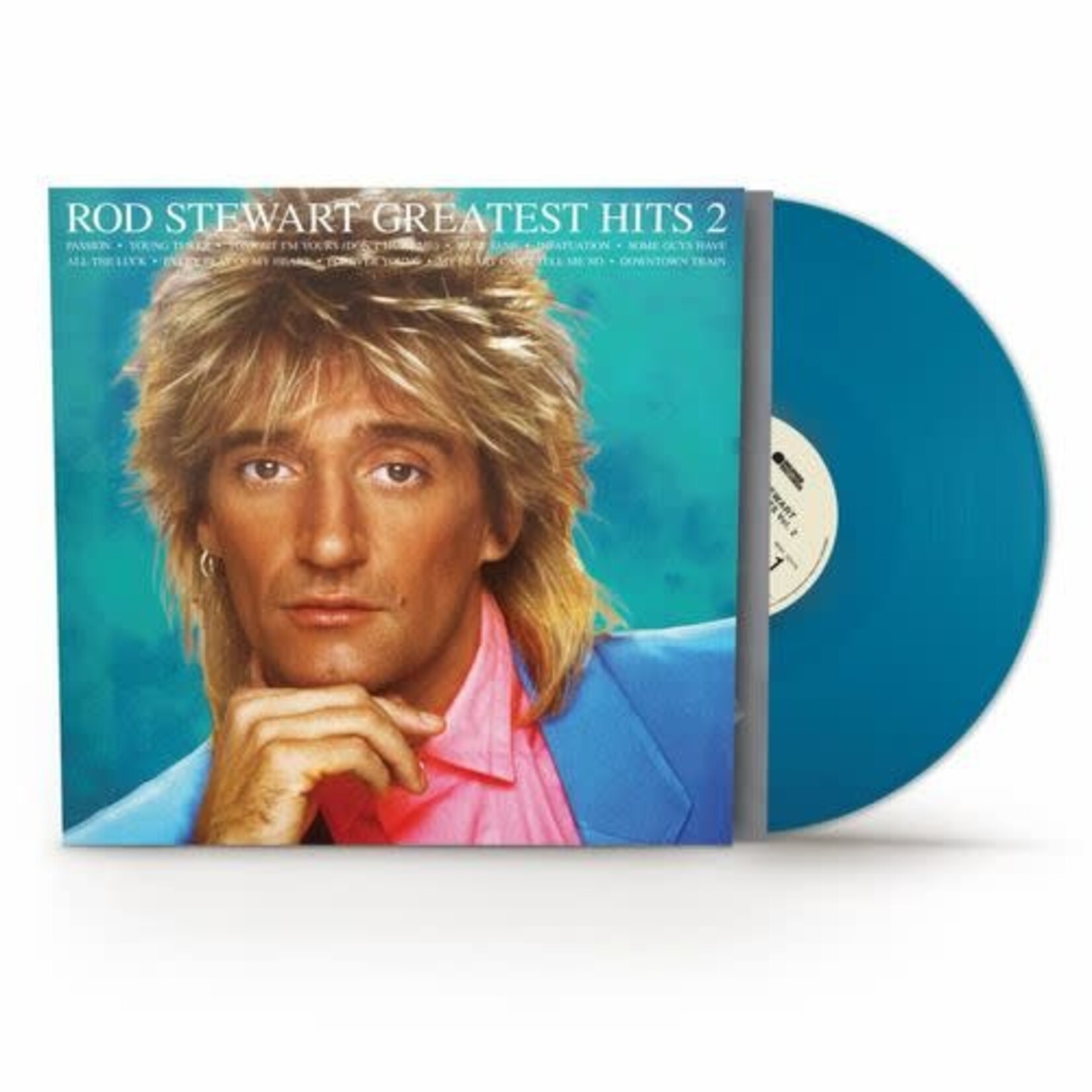 Rhino - Rocktober PRE-ORDER 10/23/26 | Rod Stewart - Greatest Hits Vol.2 (LP) [Rocktober Teal]