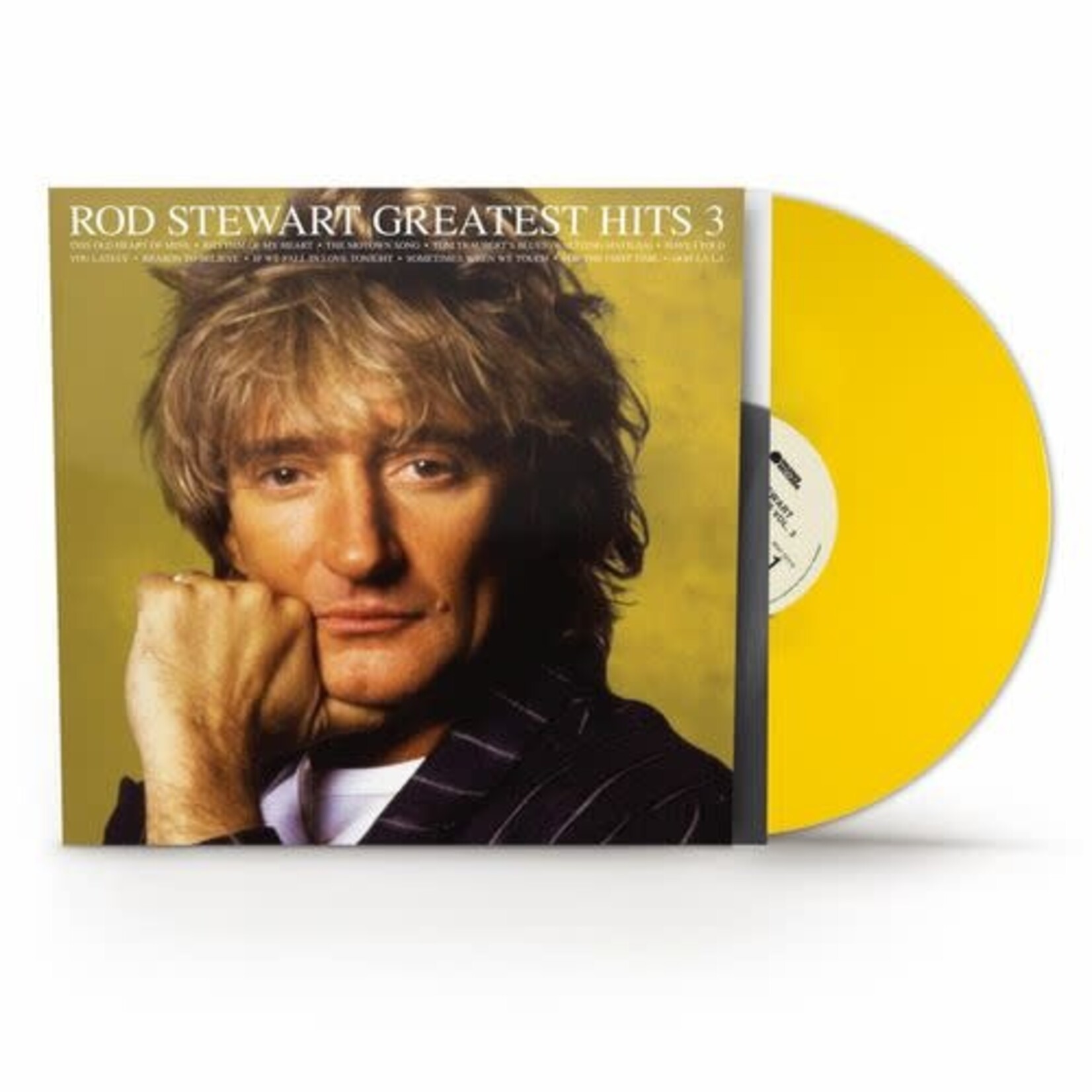 Rhino - Rocktober PRE-ORDER 10/23/26 | Rod Stewart - Greatest Hits Vol.3 (LP) [Rocktober Yellow]