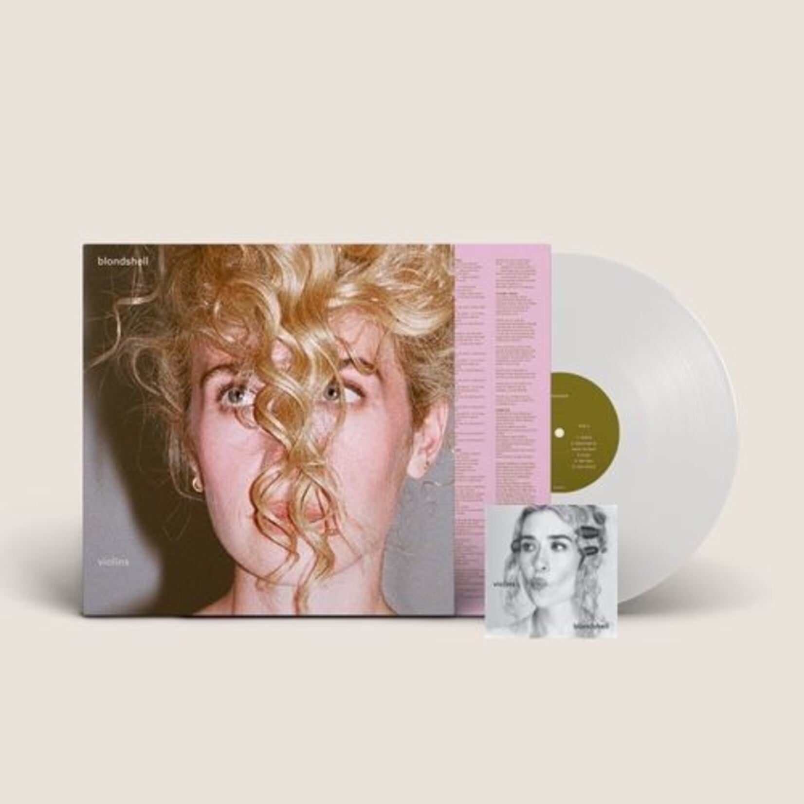 Partisan PRE-ORDER 09/25/26 | Blondshell - Violins (LP) [IEX Clear]