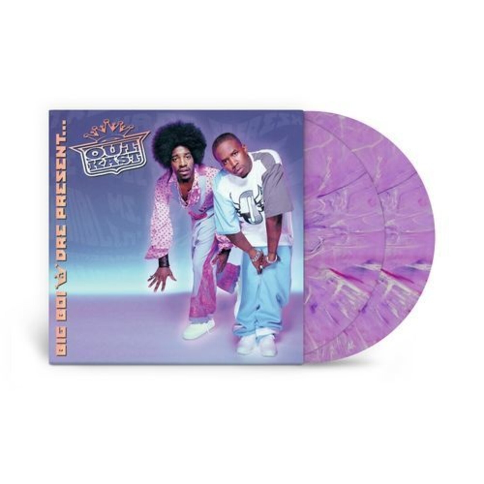 Sony PRE-ORDER 10/23/26 | Outkast - Big Boi & Dre Present... Outkast (2LP) [Purple Marble]