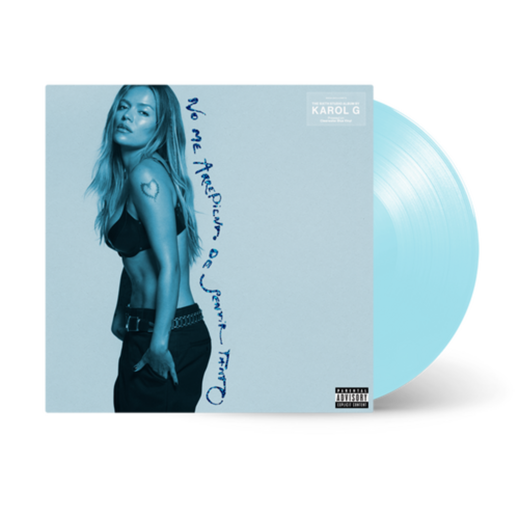 Interscope PRE-ORDER 11/20/26 | Karol G - No Me Arrepiento de Sentir Tanto (LP) [Clearwater Blue]