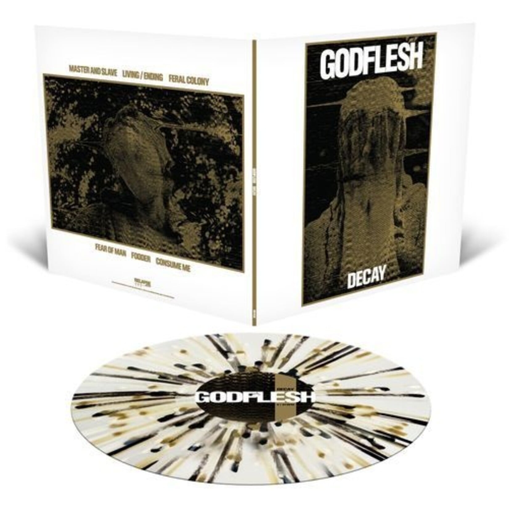 Relapse PRE-ORDER 09/25/26 | Godflesh - Decay (LP) [IEX Splatter]