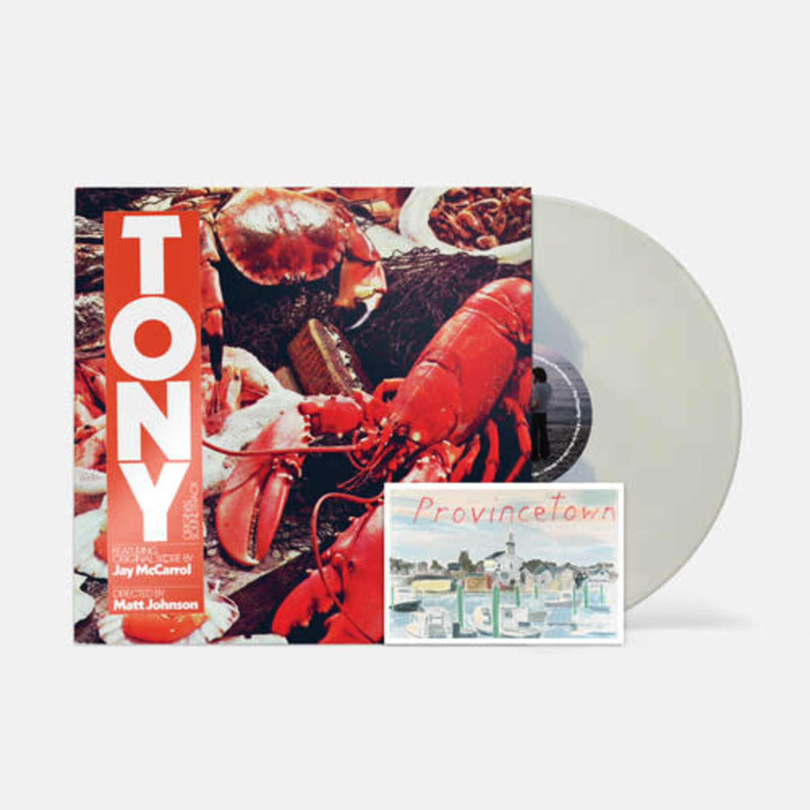 PRE-ORDER 11/20/26 | Jay McCarrol - Tony OST (LP) [Sea Blue/Whitewater]