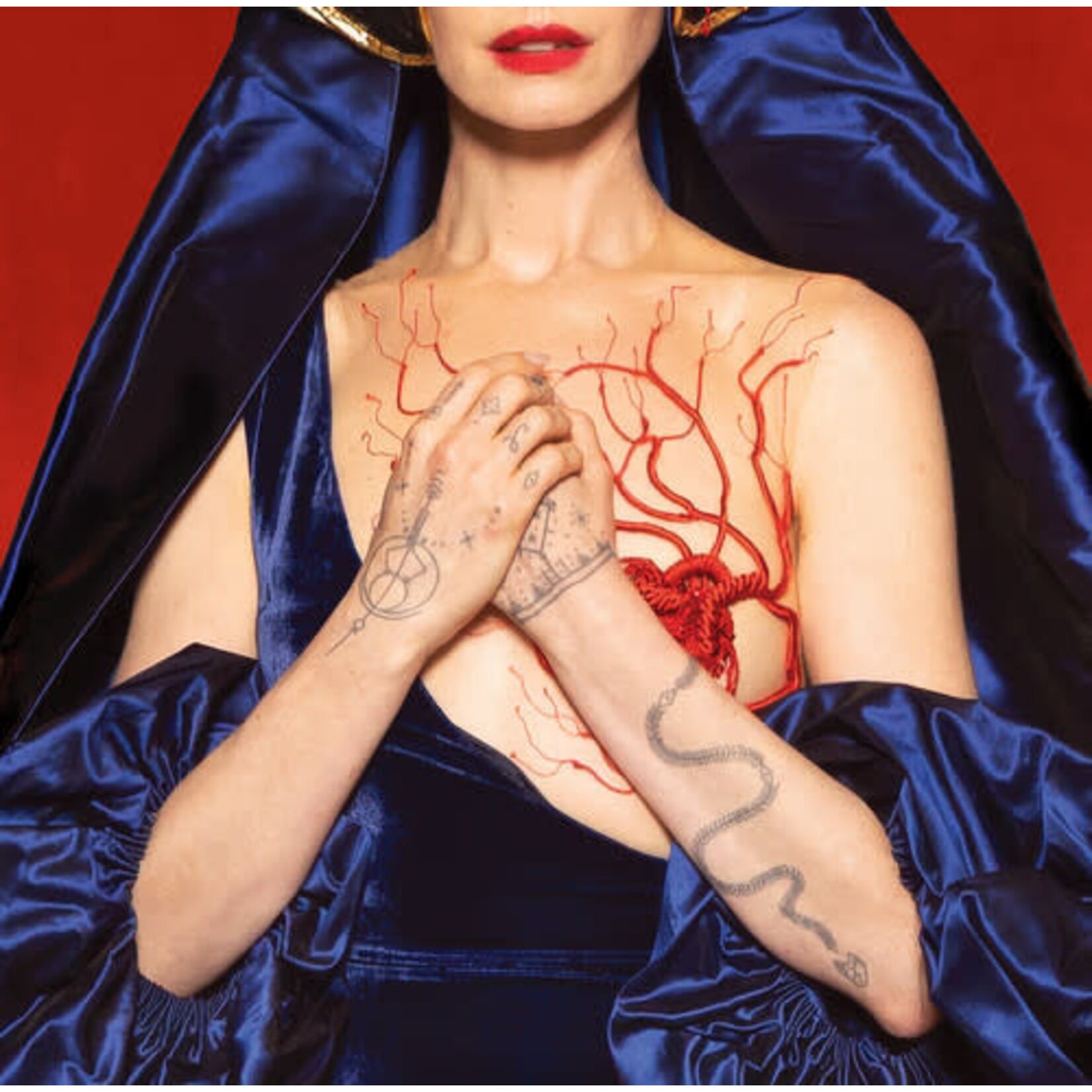 PRE-ORDER 10/02/26 | Anne Hathaway - Mother Mary: Greatest Hits (2LP) [Crimson-in-Gold]