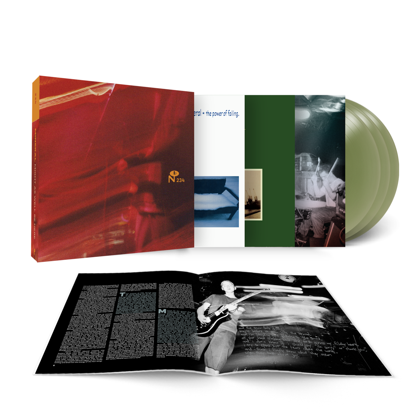 Numero Group PRE-ORDER 11/20/26 | Mineral - Might As Well Be Here (3LP) [Palisade Green]